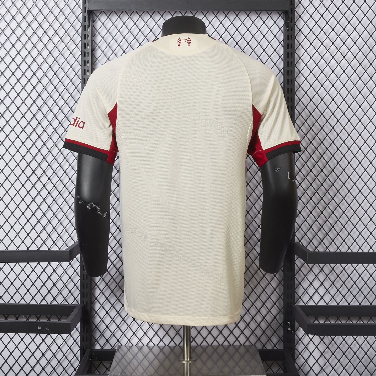 Liver.pool 25-26 Away Beige Jersey - Player Version - Unitedfutballjersey