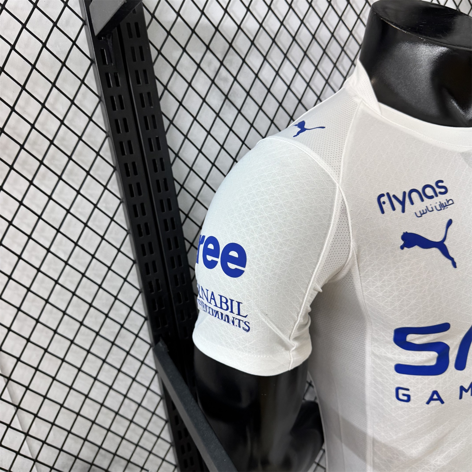 Al Hilal Riyadh Crescent 25-26 Away Jersey With Chest Sponsor - Player Version - Unitedfutballjersey