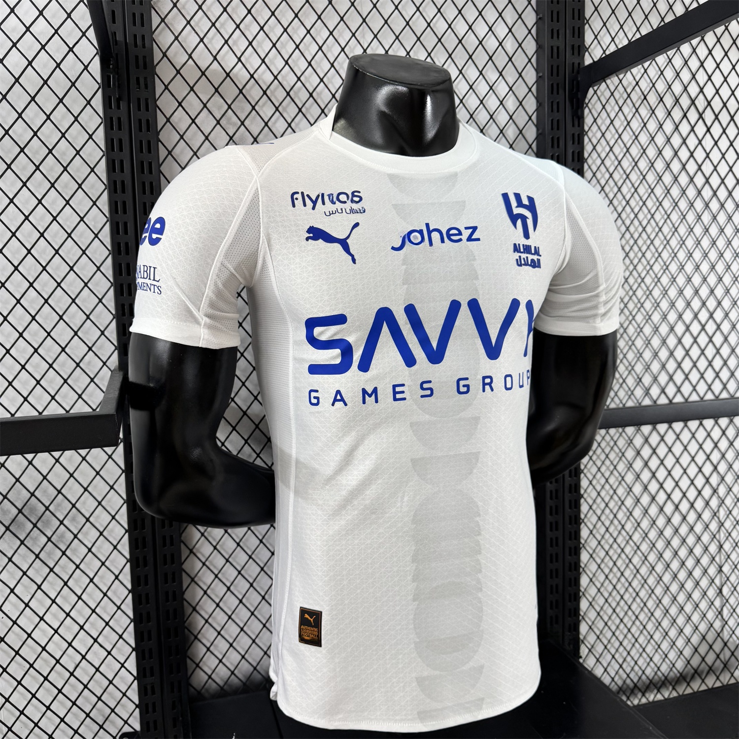 Al Hilal Riyadh Crescent 25-26 Away Jersey With Chest Sponsor - Player Version - Unitedfutballjersey