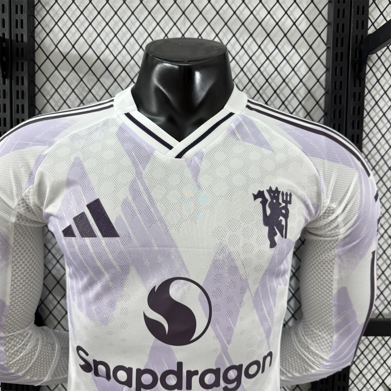 Manchester United 25-26 Away Long Sleeves Jersey - Player Version - Unitedfutballjersey