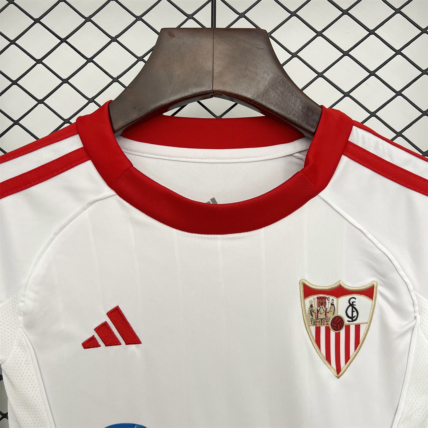 Sevilla 25-26 Home Kids Kit - Unitedfutballjersey