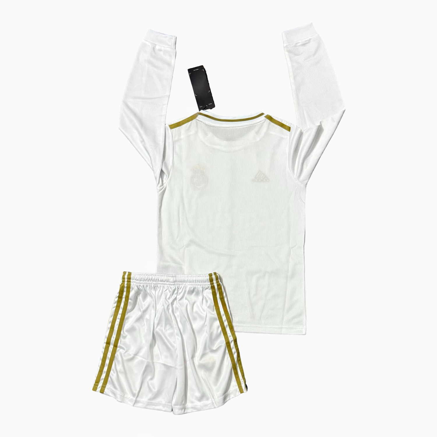 Retro Real Madrid 19-20 Home Long Sleeves Kids Kit - Unitedfutballjersey