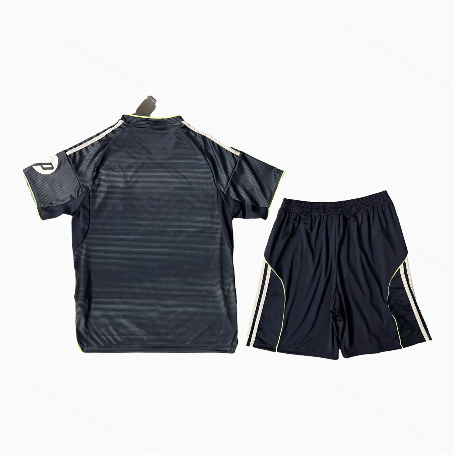 Real Madrid 25-26 Third Black Men's Adult Jersey Set - Fans Version - Unitedfutballjersey