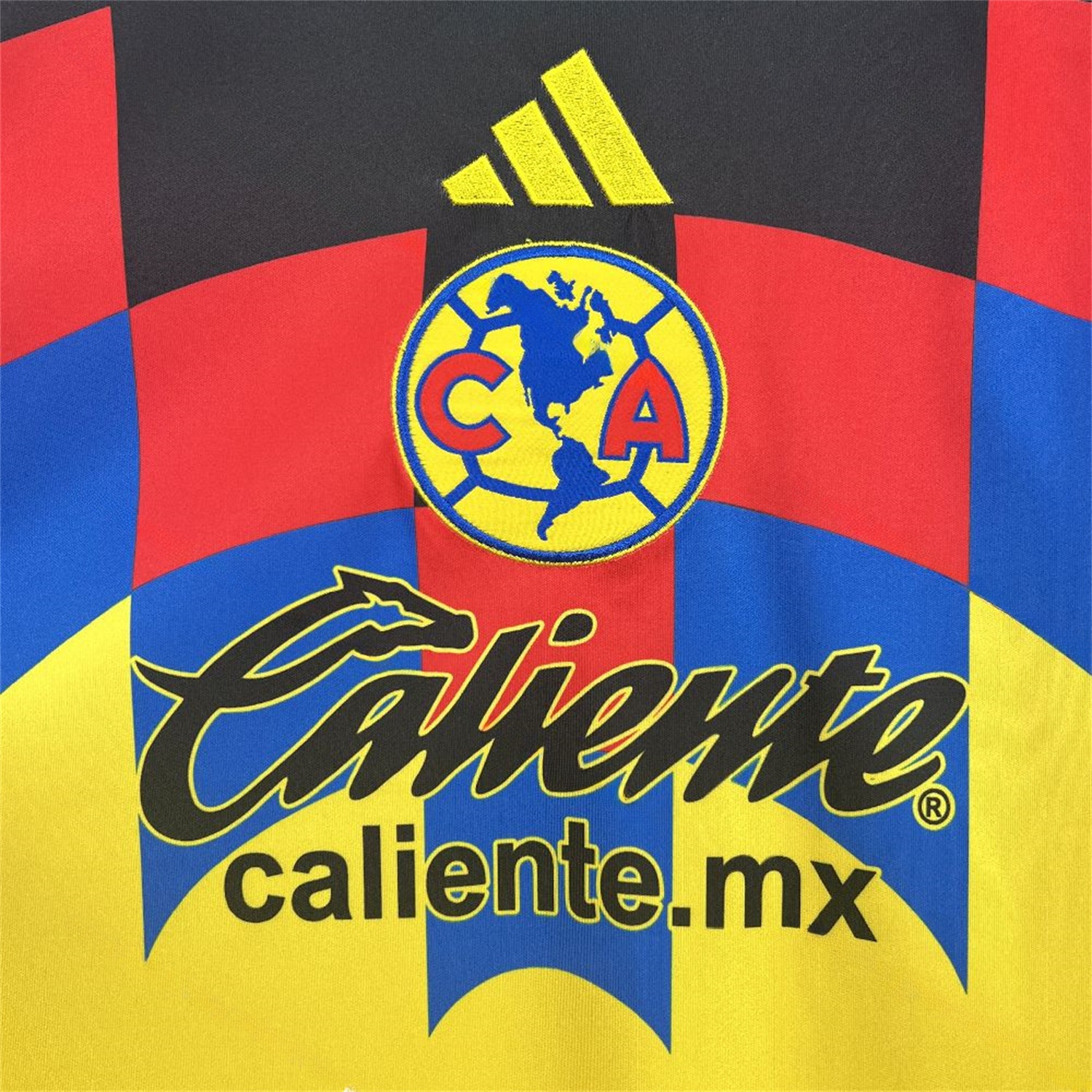 Club América 25-26 Home Yellow Long Sleeves Jersey - Fans Version - Unitedfutballjersey