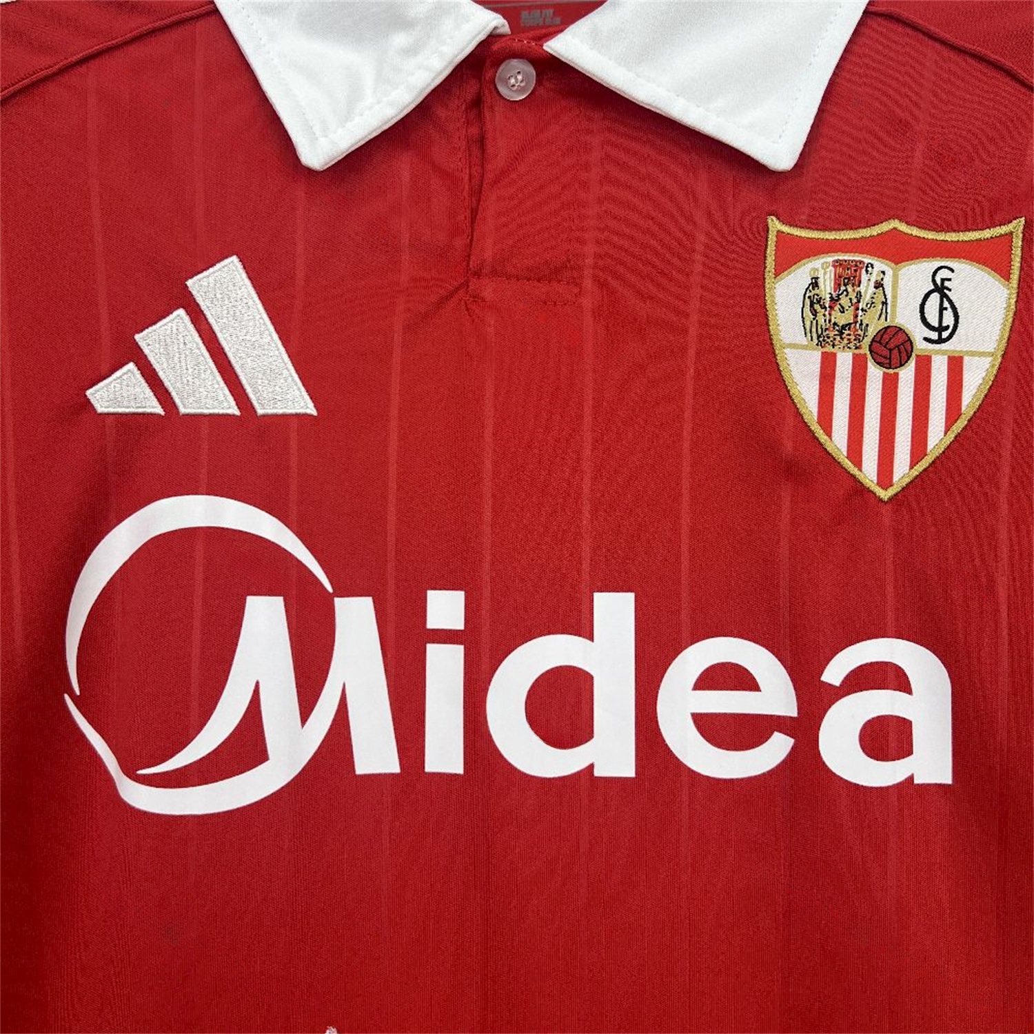 Sevilla 25-26 Away Red Jersey - Fans Version - Unitedfutballjersey
