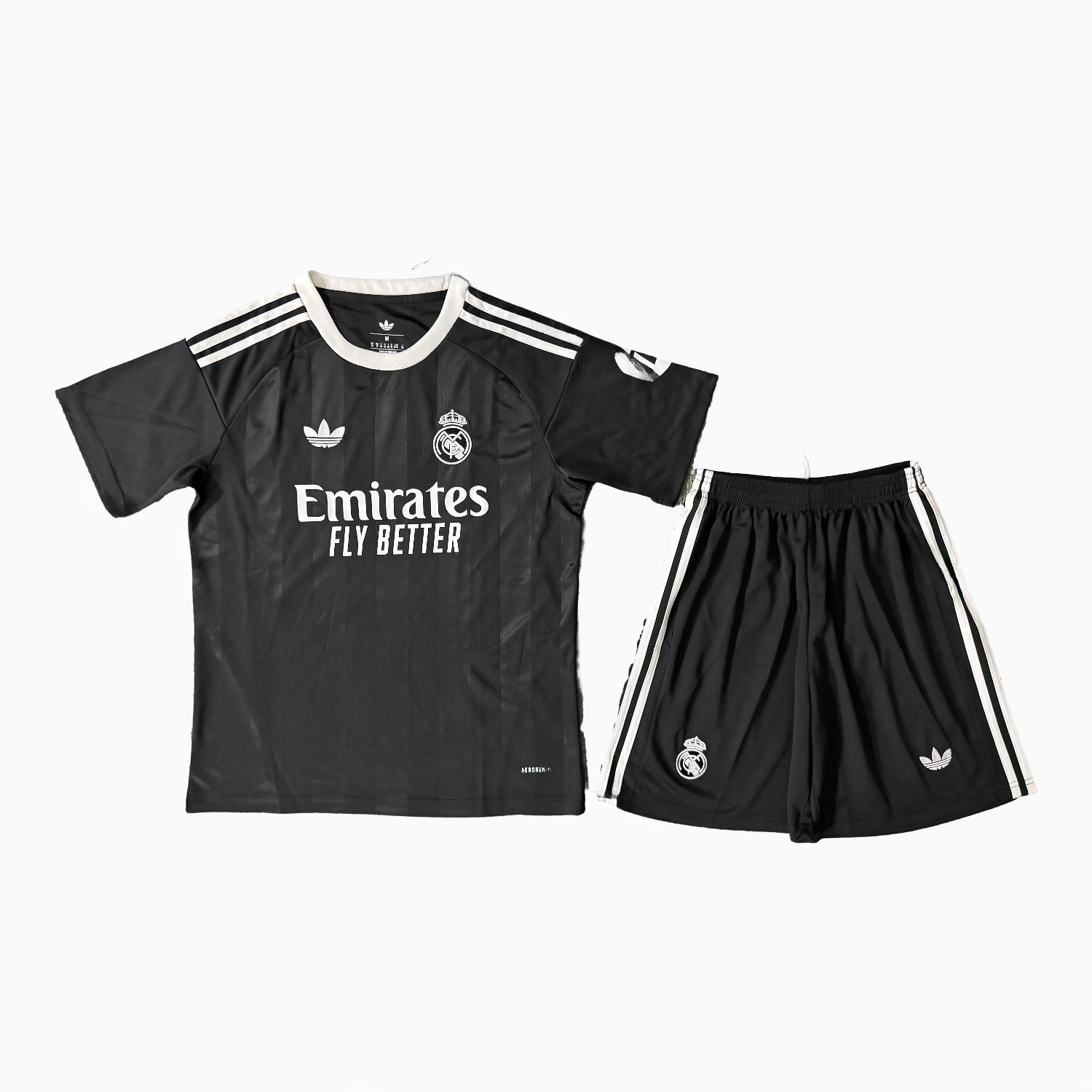 Liver.pool 25-26 Goalkeeper Black Men's Adult Jersey Set - Fans Version - Unitedfutballjersey