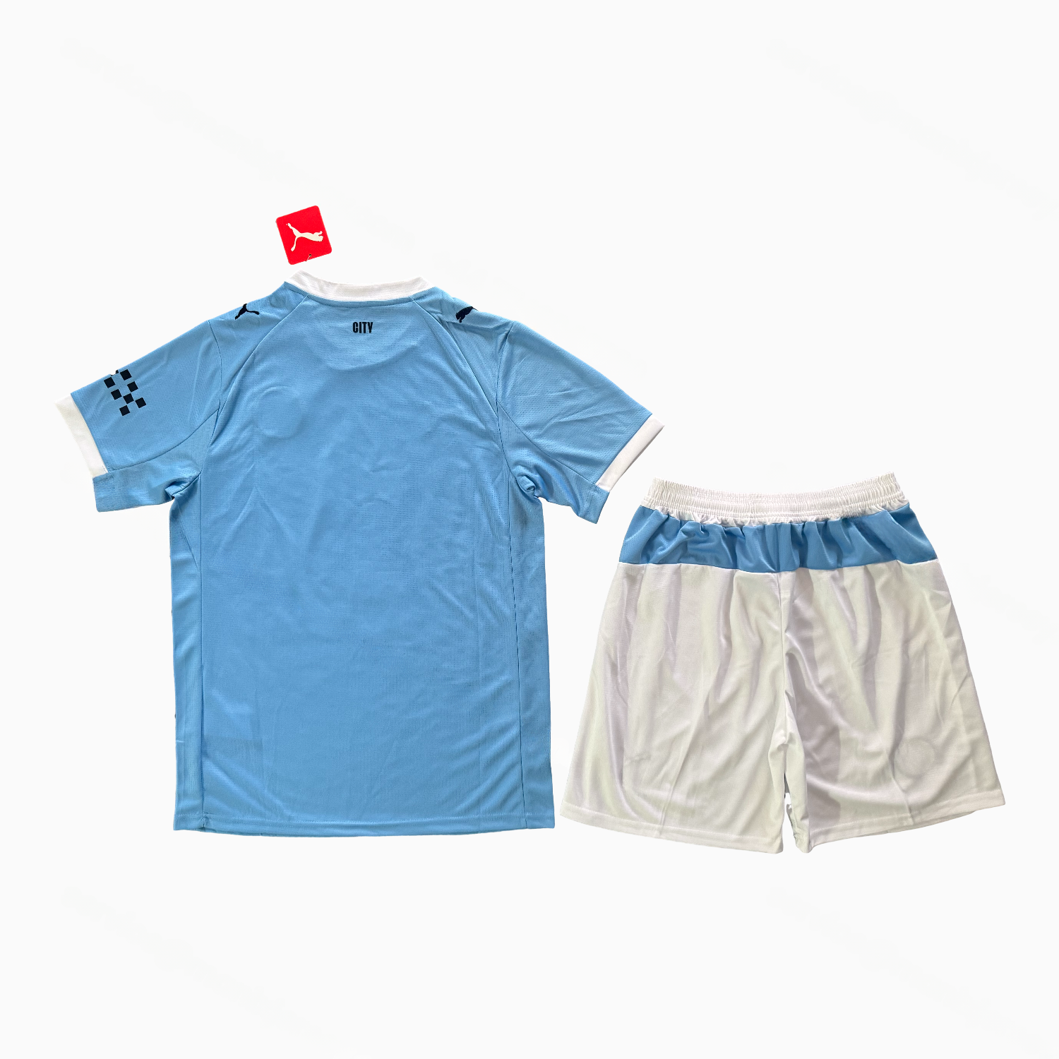 Manchester City 25-26 Home Men's Adult Jersey Set - Fans Version - Unitedfutballjersey