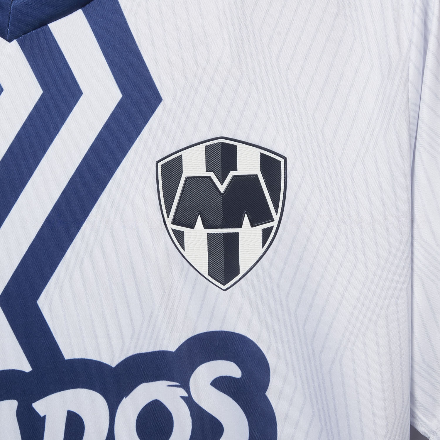 Rayados Monterrey 25-26 Blue And White Half Special Jersey - Fans Version - Unitedfutballjersey