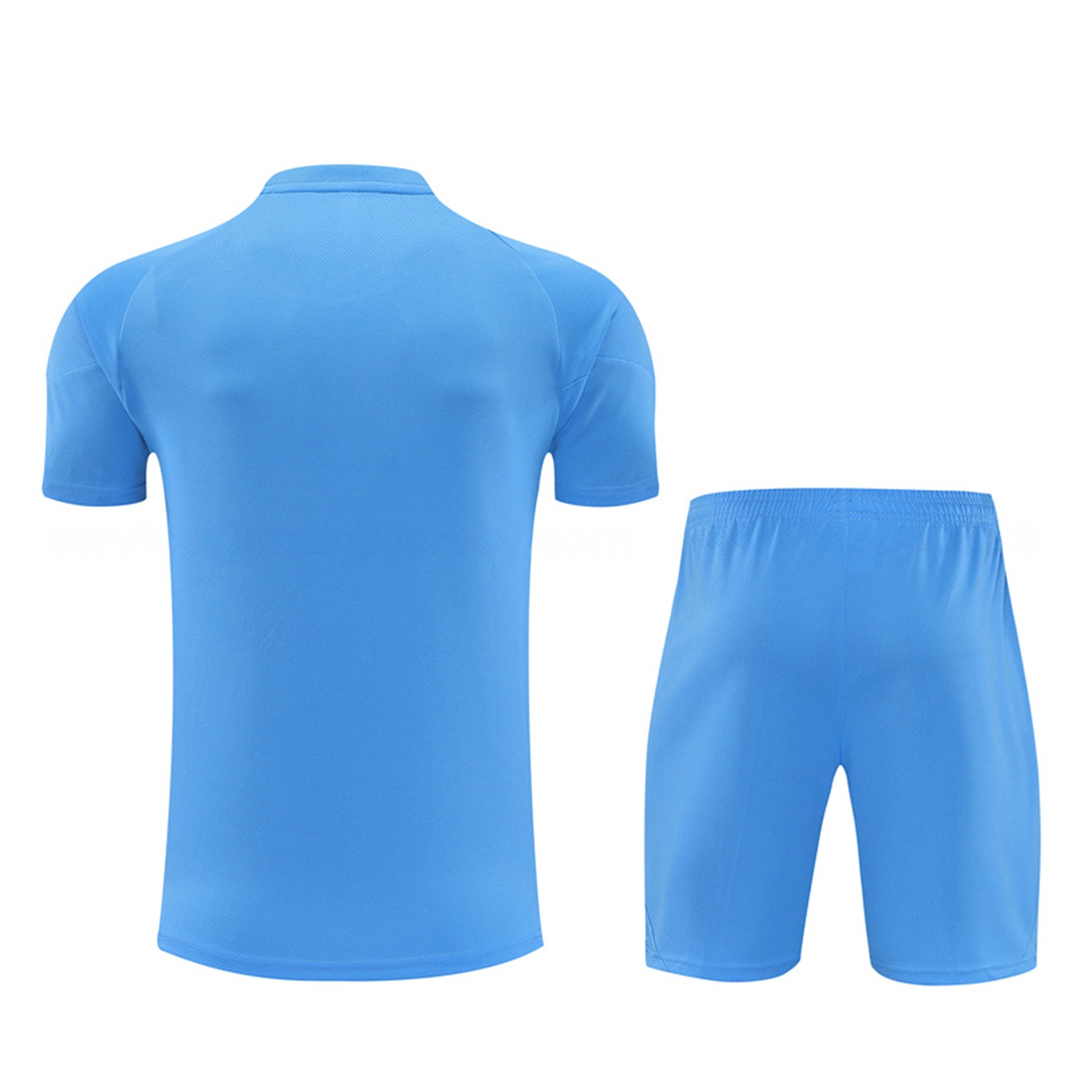 Real Madrid 25-26 Short-Sleeve Training Set - Sky Blue Top and Sky Blue Shorts - Unitedfutballjersey