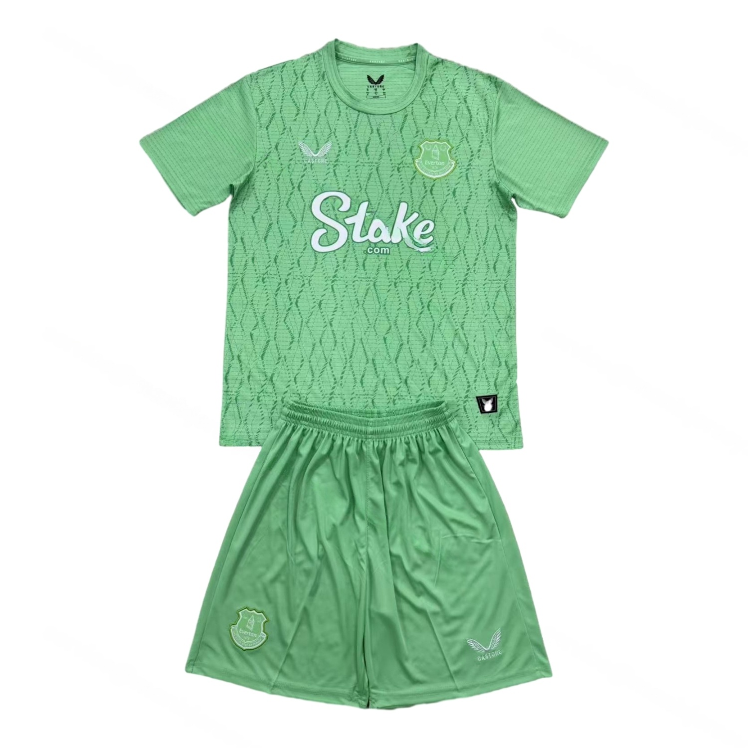 Everton 25-26 Green Goalkeeper Men's Adult Jersey Set - Fans Version - Unitedfutballjersey