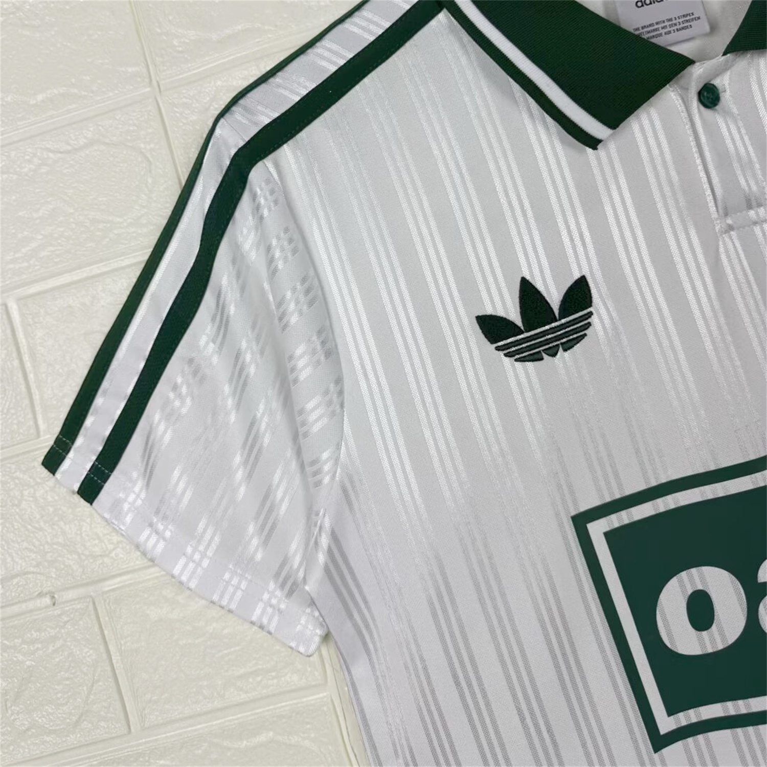 Bohemian 25-26 Oasis Originals Tour White Stripes Jersey - Fans Version - Unitedfutballjersey