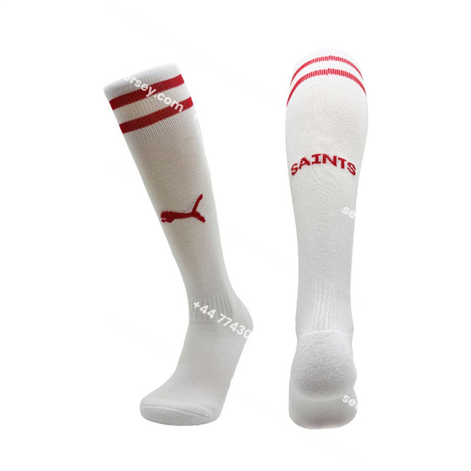 Southampton 25-26 Home Socks - White - Unitedfutballjersey