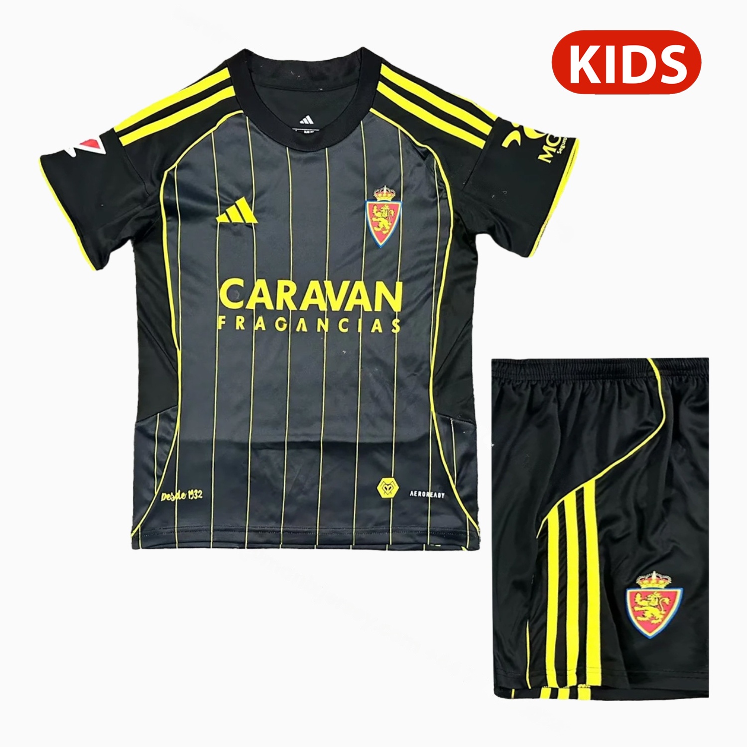 Real Zaragoza 25-26 Away Kids Kit - Unitedfutballjersey