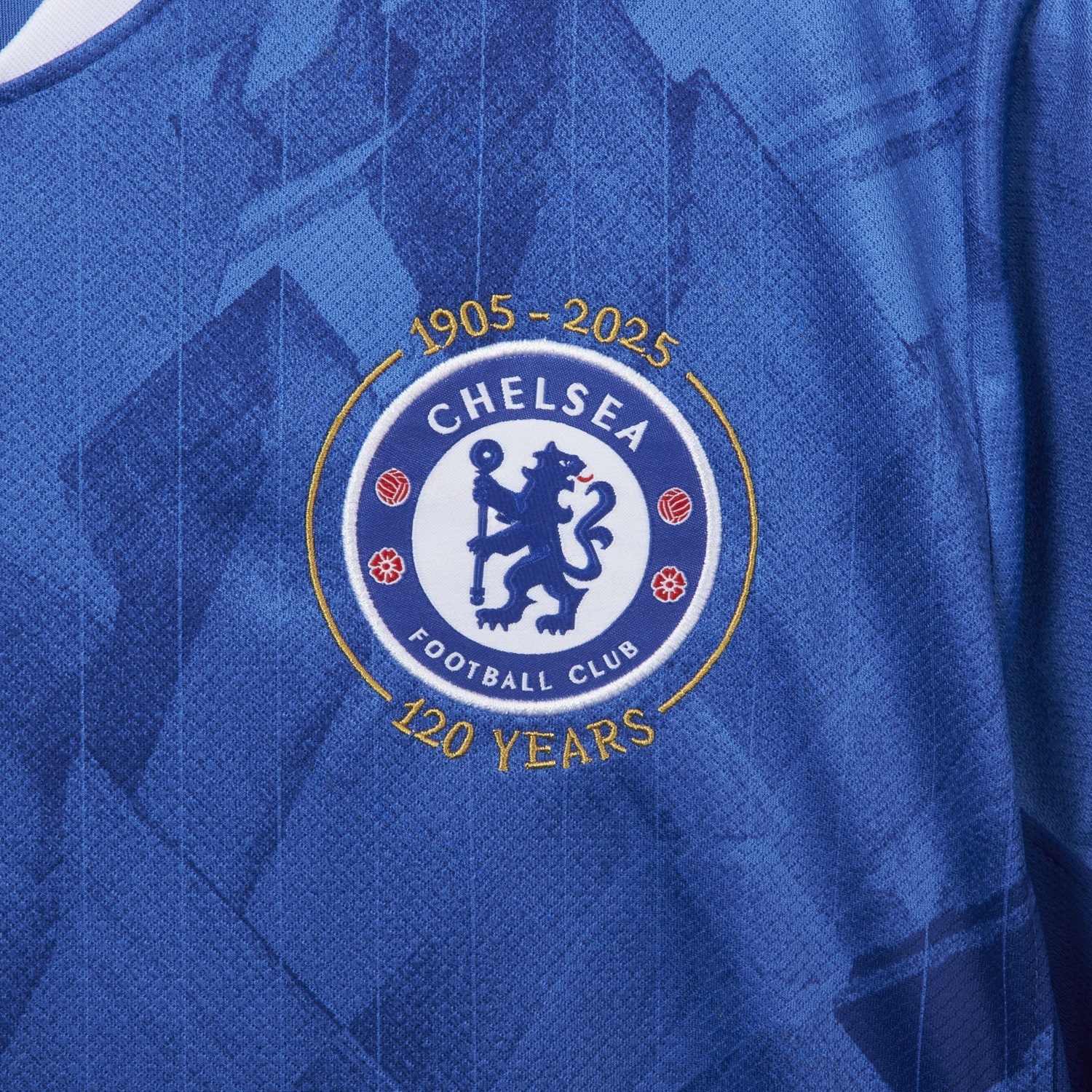 C.H.E.L.S.E.A 25-26 120th Anniversary Home Unsponsored Jersey - Fans Version - Unitedfutballjersey