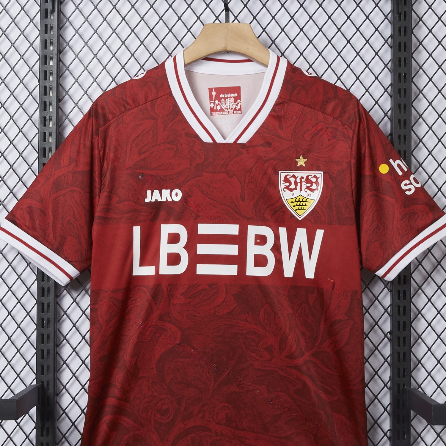 VfB Stuttgart 25-26 Away Red Jersey - Fans Version - Unitedfutballjersey