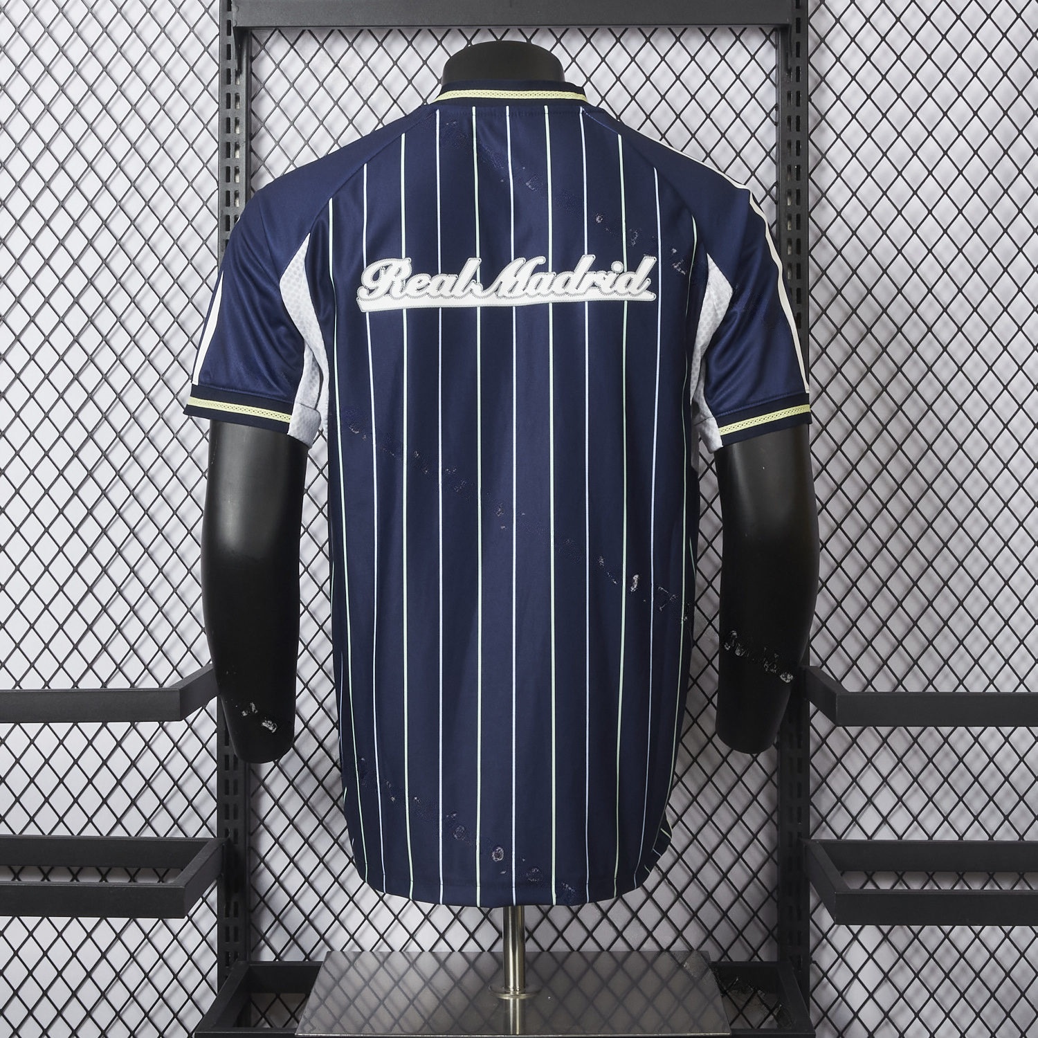 Real Madrid 25-26 Deep Blue Baseball Jersey - Player Version - Unitedfutballjersey