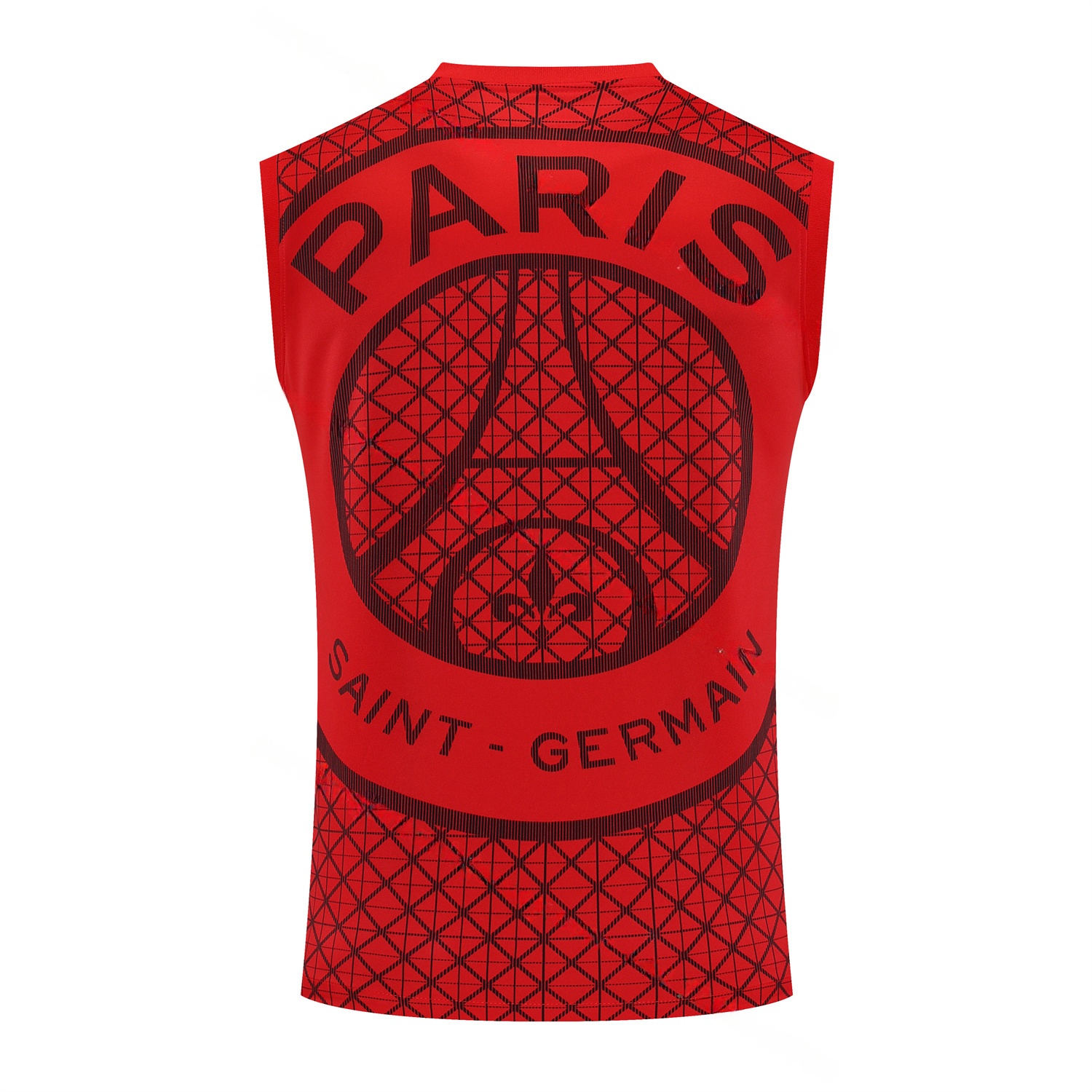 Paris Saint-Germain PSG 25-26 Vest Training Set - Red Vest & Deep Blue Shorts - Unitedfutballjersey