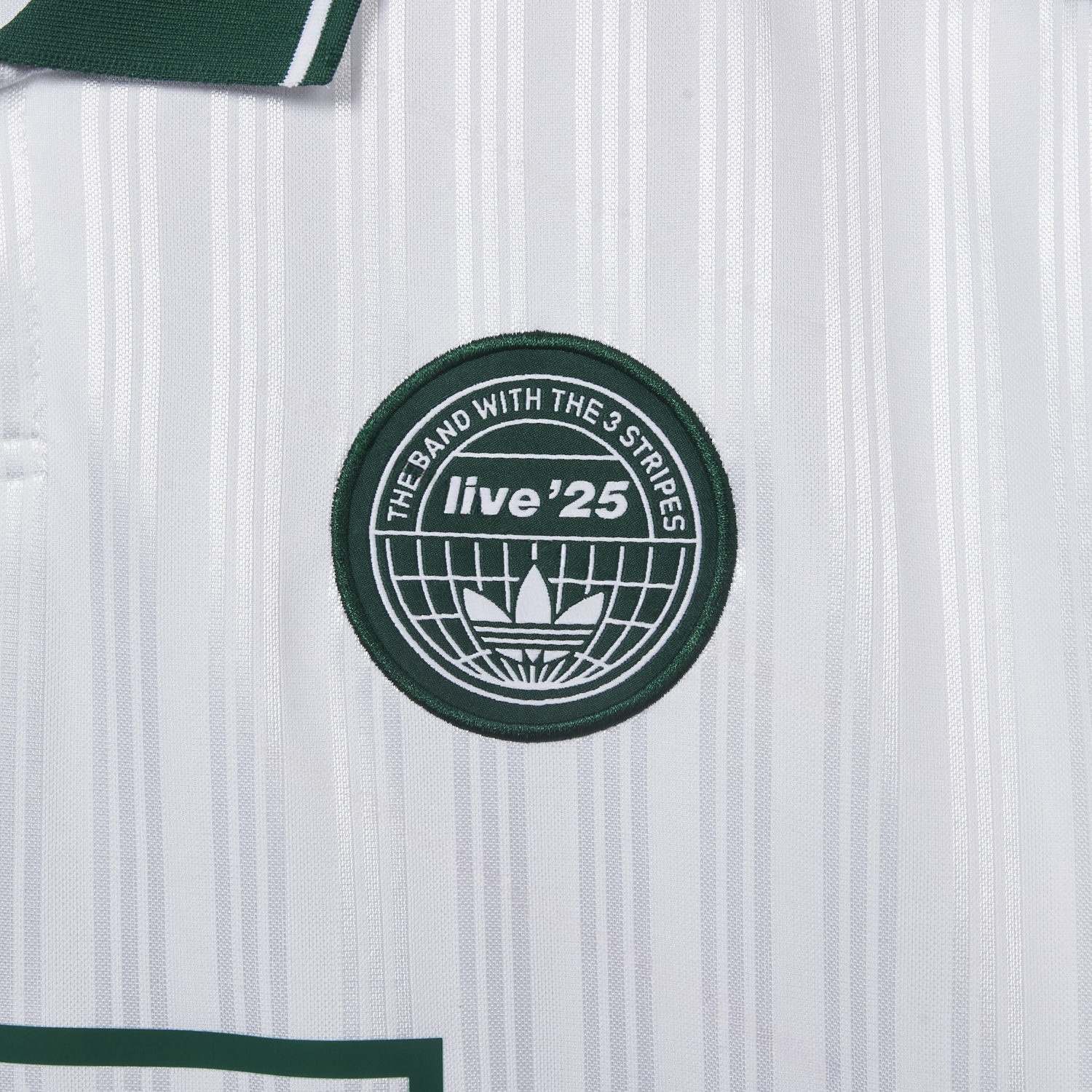 Bohemian 25-26 Oasis Originals Tour Light White Jersey With Number 25 - Fans Version - Unitedfutballjersey