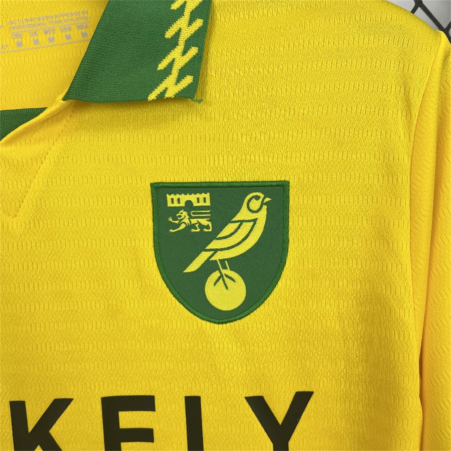 Norwich City 25-26 Home Jersey - Fans Version - Unitedfutballjersey