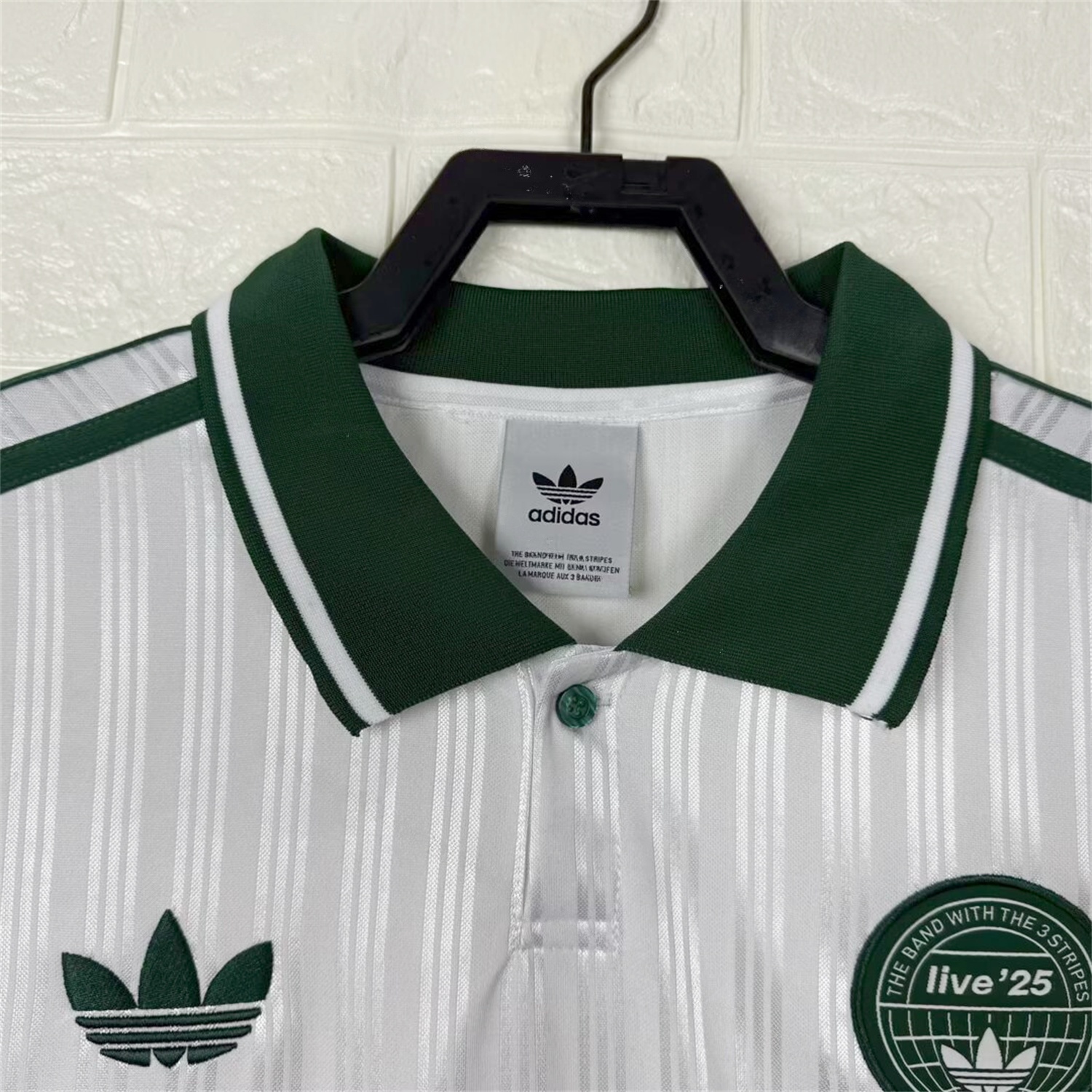 Bohemian 25-26 Oasis Originals Tour White Stripes Jersey - Fans Version - Unitedfutballjersey