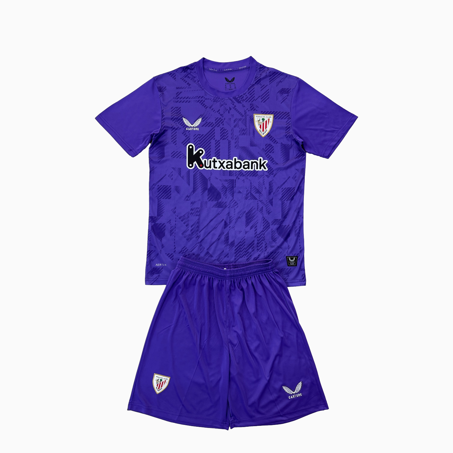 Athletic Bilbao 25-26 Purple Goalkeeper Men's Adult Jersey Set - Fans Version - Unitedfutballjersey