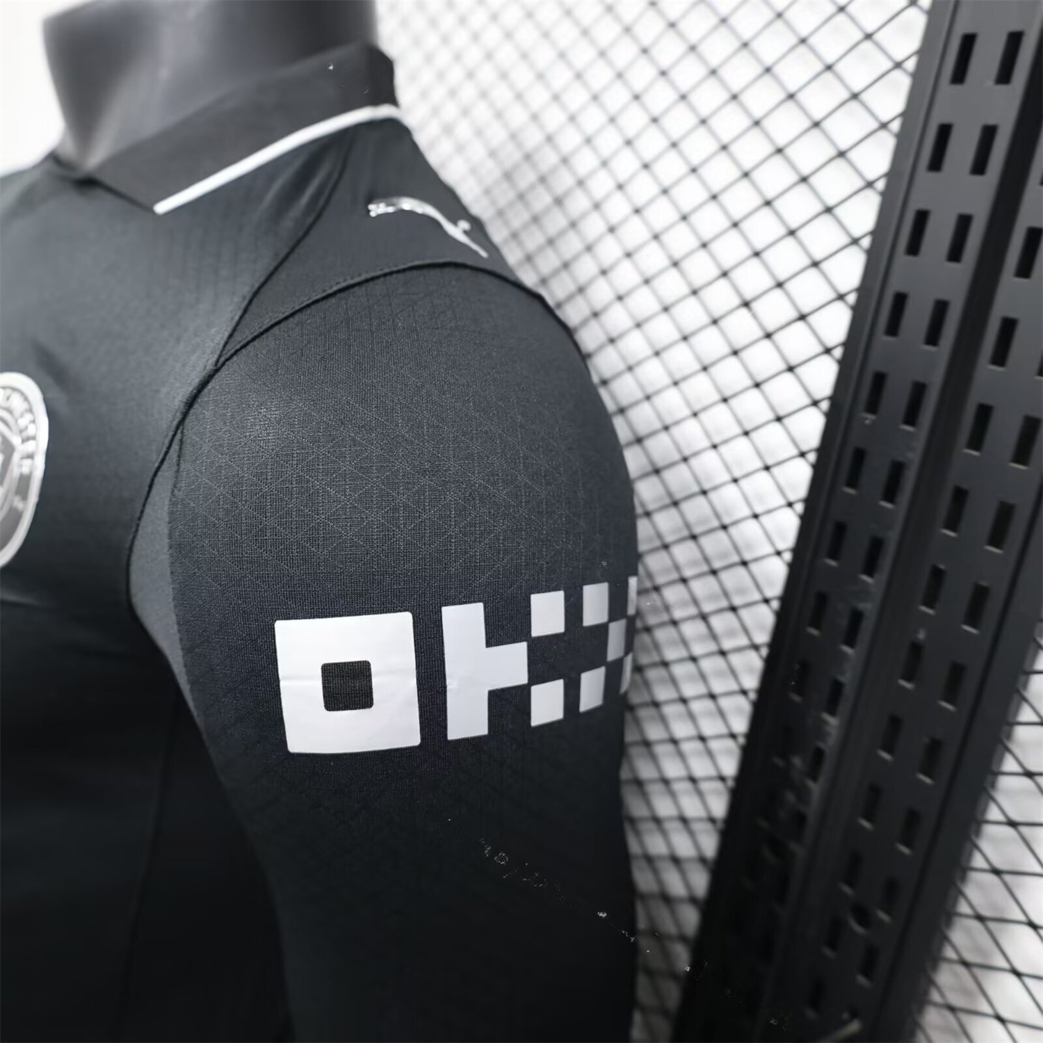 Manchester City 25-26 Away Black Long Sleeves Jersey - Player Version - Unitedfutballjersey