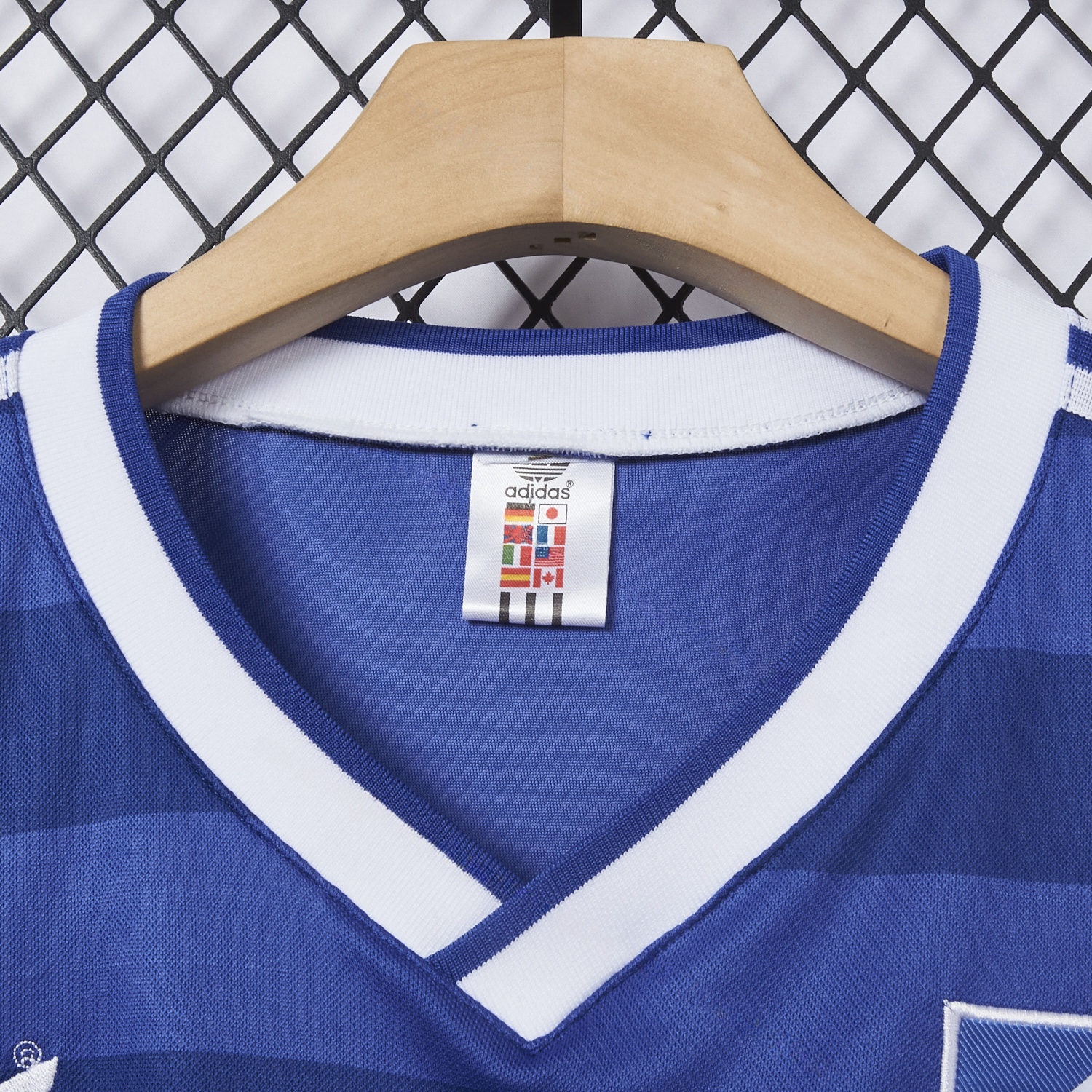 Retro Hamburger SV 1986-87 Away Blue Jersey - Unitedfutballjersey