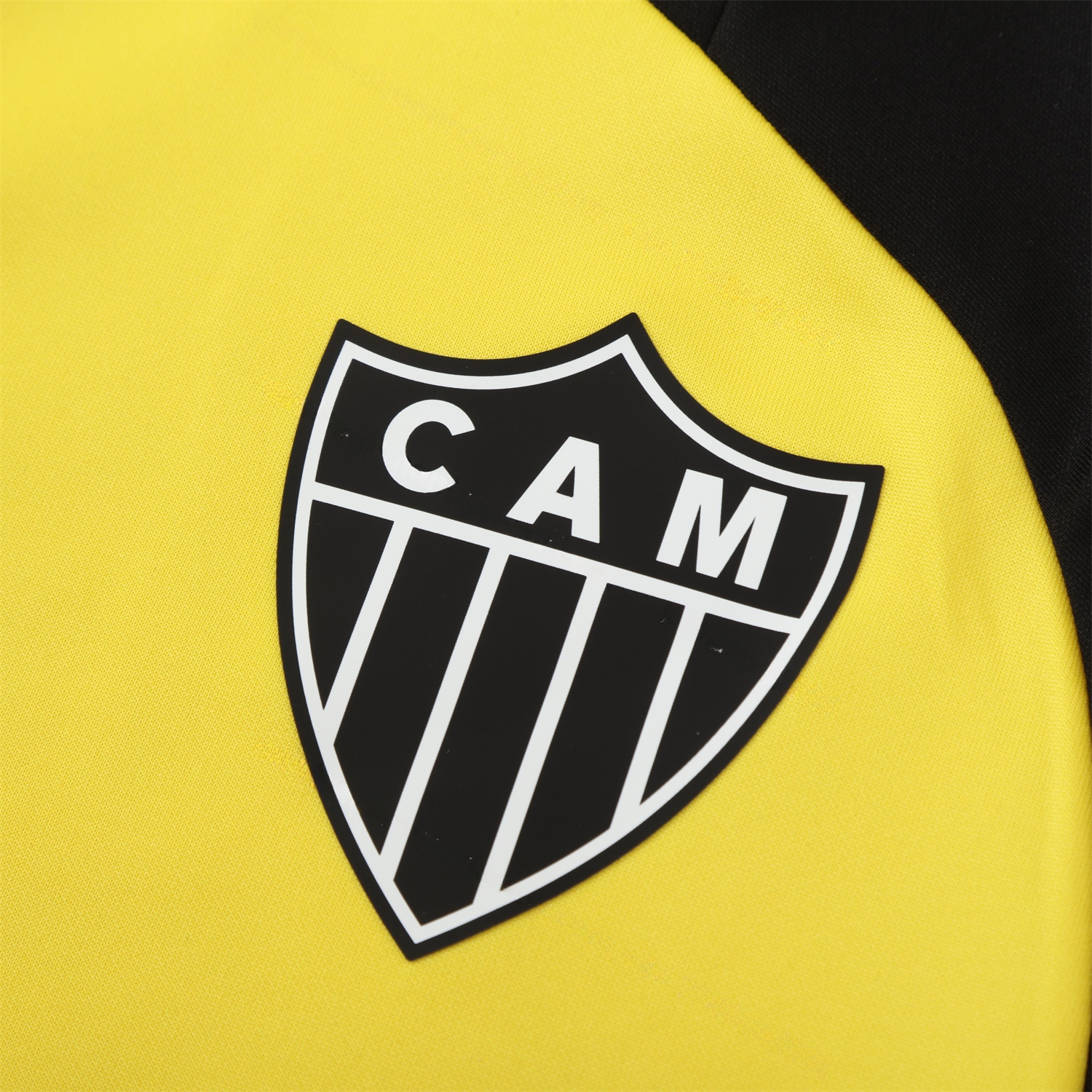 Atletico Mineiro 25-26 Long Sleeve Training Set - Yellow Top & Black Pants - Unitedfutballjersey