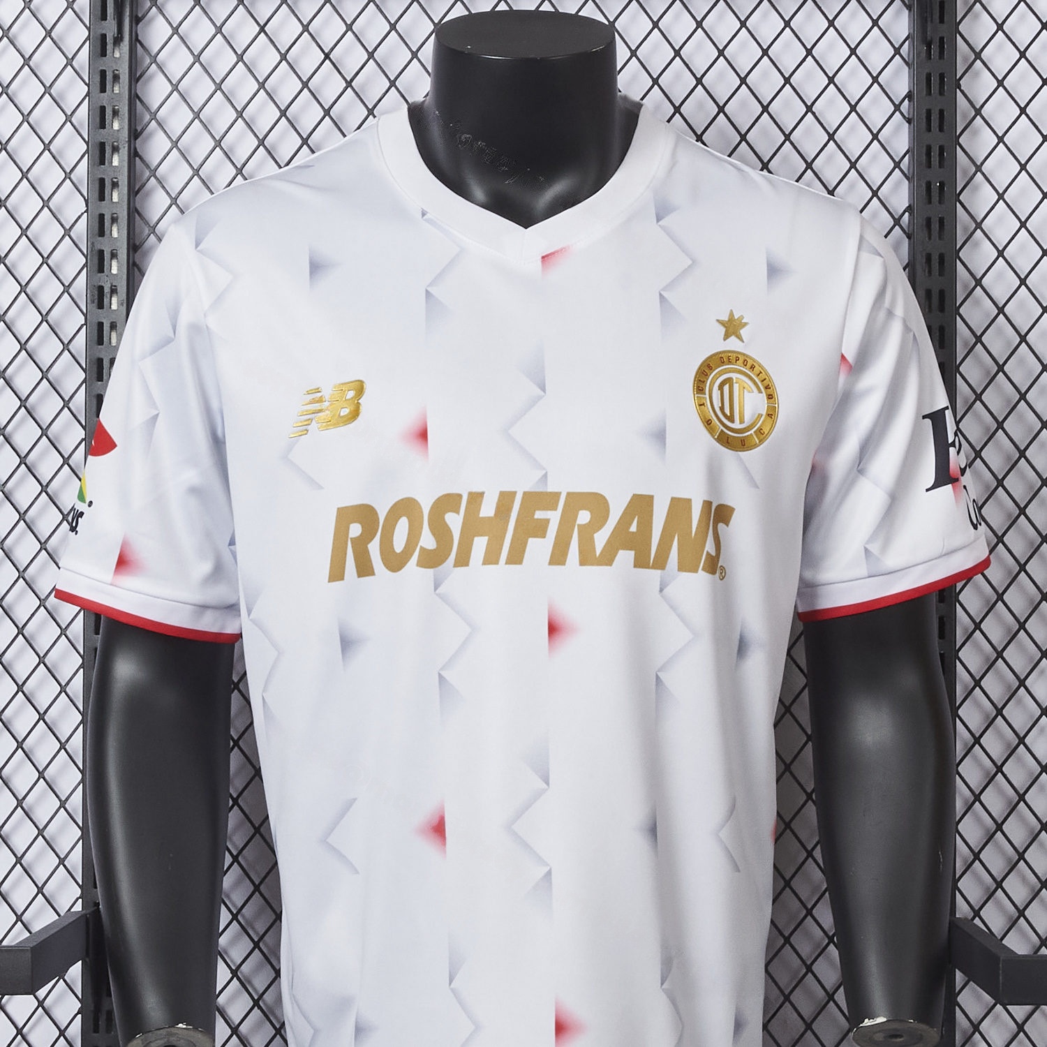 Toluca 25-26 Away White Jersey - Player Version - Unitedfutballjersey