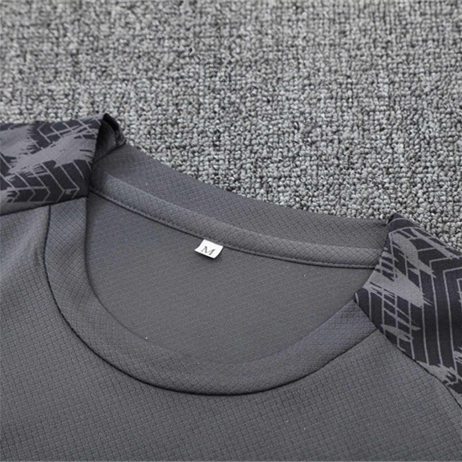 Feyenoord 25-26 Kids Short-Sleeve Training Set - Dark Gray Top & Dark Gray Shorts - Unitedfutballjersey