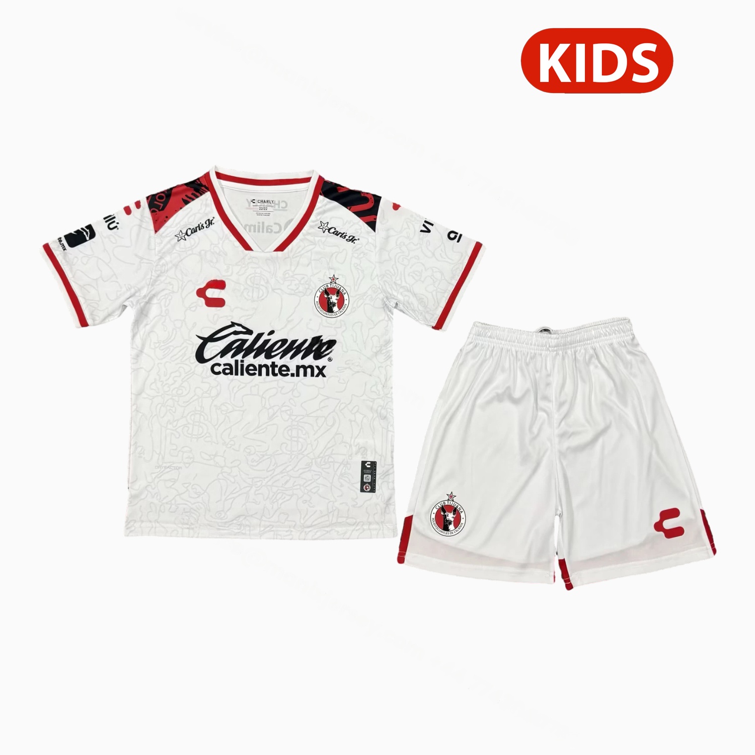 Tijuana 25-26 Away Kids Kit - Unitedfutballjersey