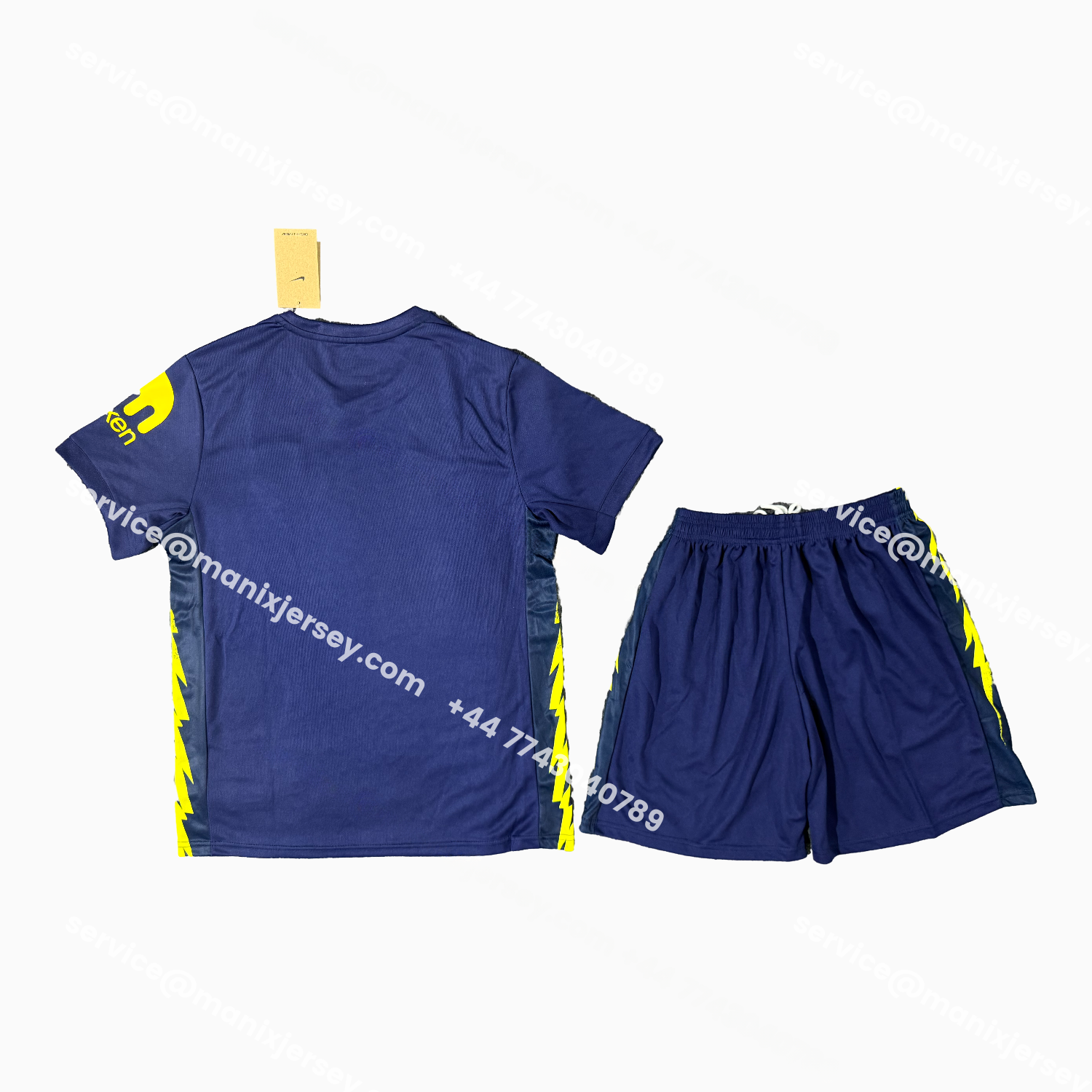 Atletico Madrid 25-26 Away Men's Adult Jersey Set - Fans Version - Unitedfutballjersey