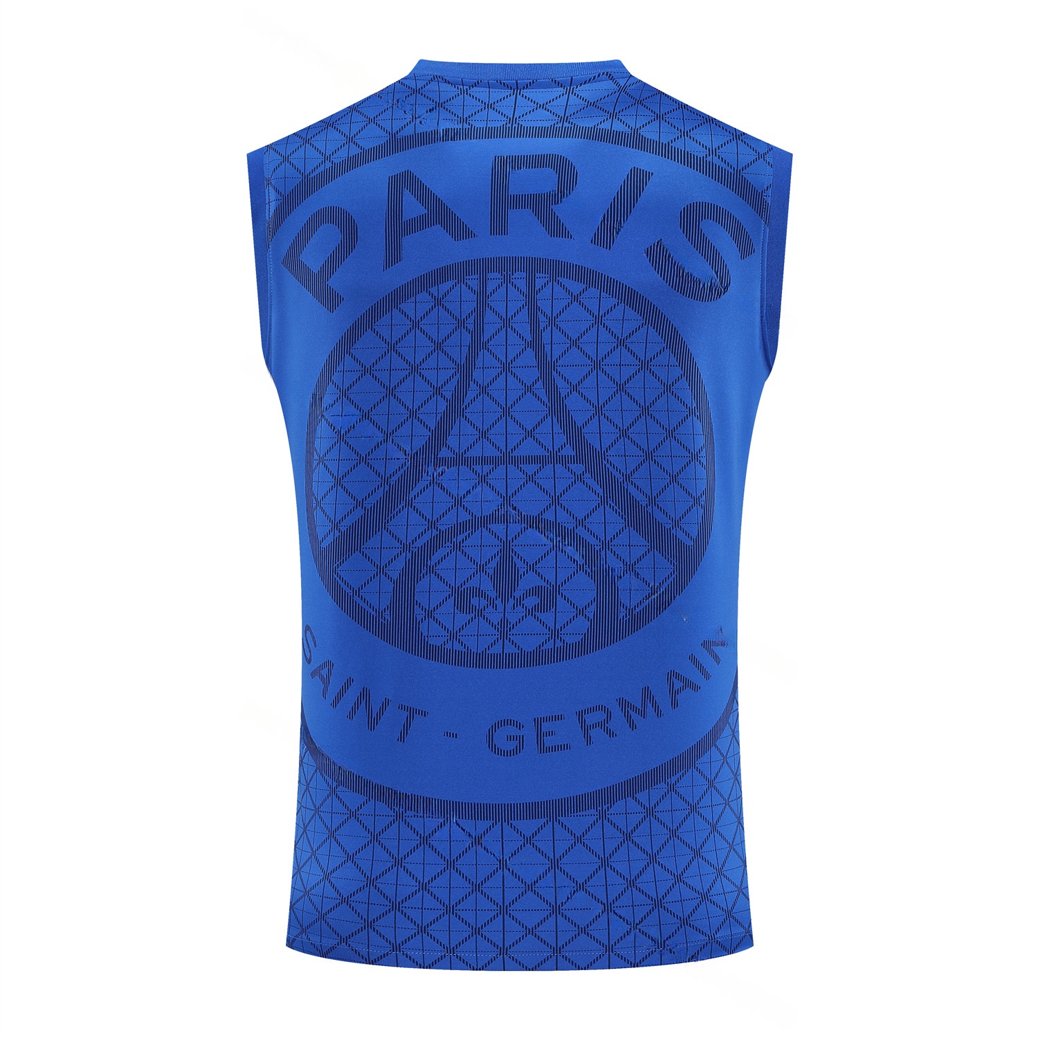 Paris Saint-Germain PSG 25-26 Vest Training Set - Ocean Blue Vest & Deep Blue Shorts - Unitedfutballjersey