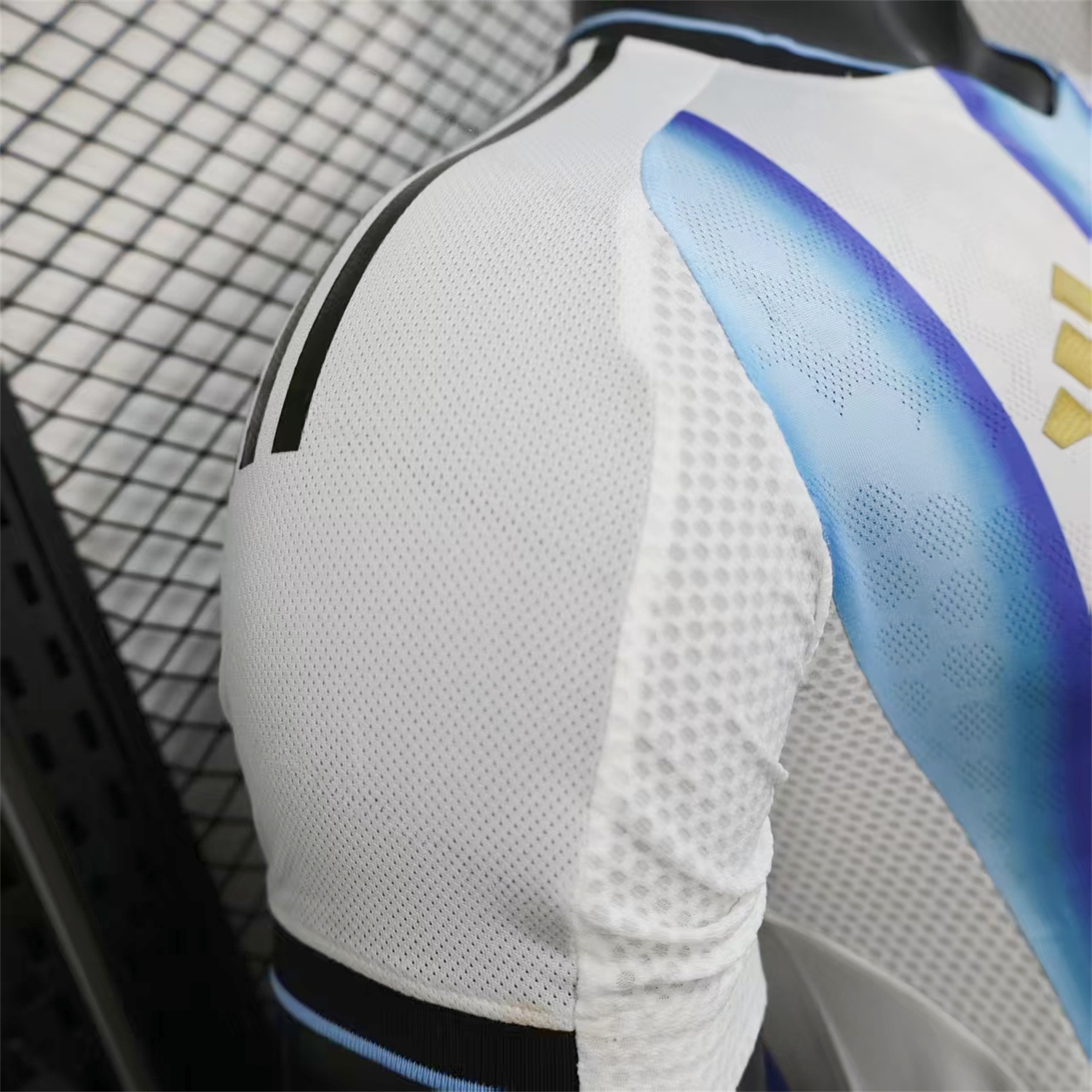 Argentina 25-26 Home Blue White Jersey(Leaked Version) - Player Version - Unitedfutballjersey