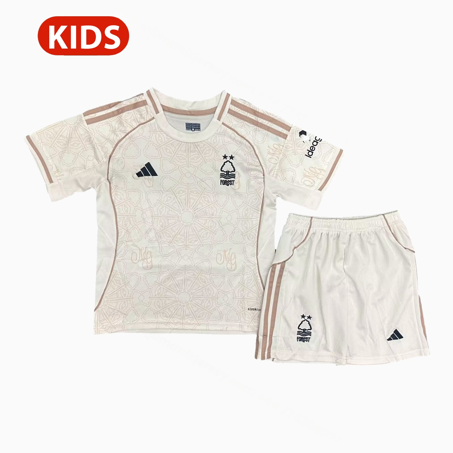 Nottingham Forest 25-26 Away Kids Kit - Unitedfutballjersey