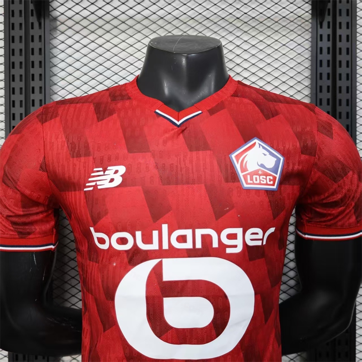 Lille 25-26 Home Red Jersey - Player Version - Unitedfutballjersey