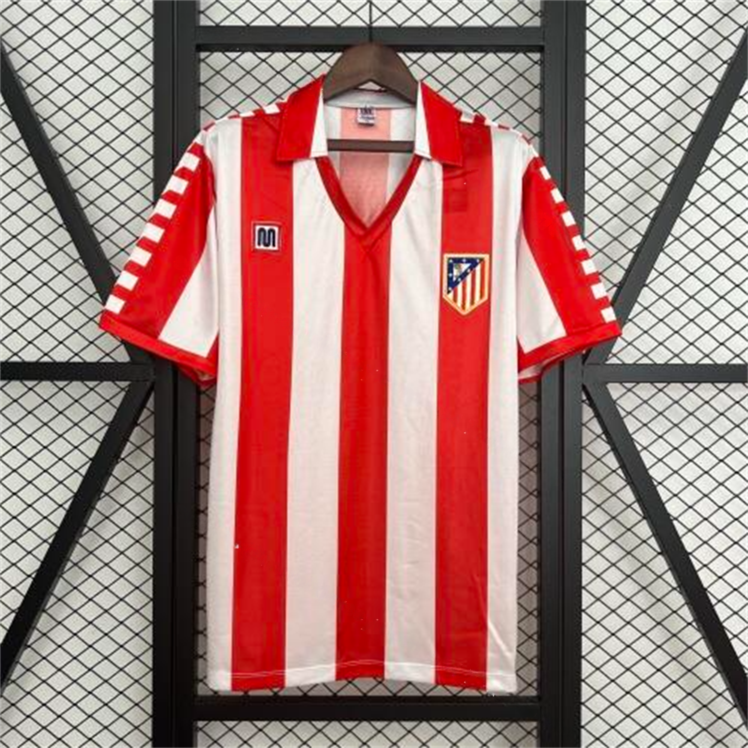 Retro Atletico Madrid 1982-83 Home Jersey - Unitedfutballjersey