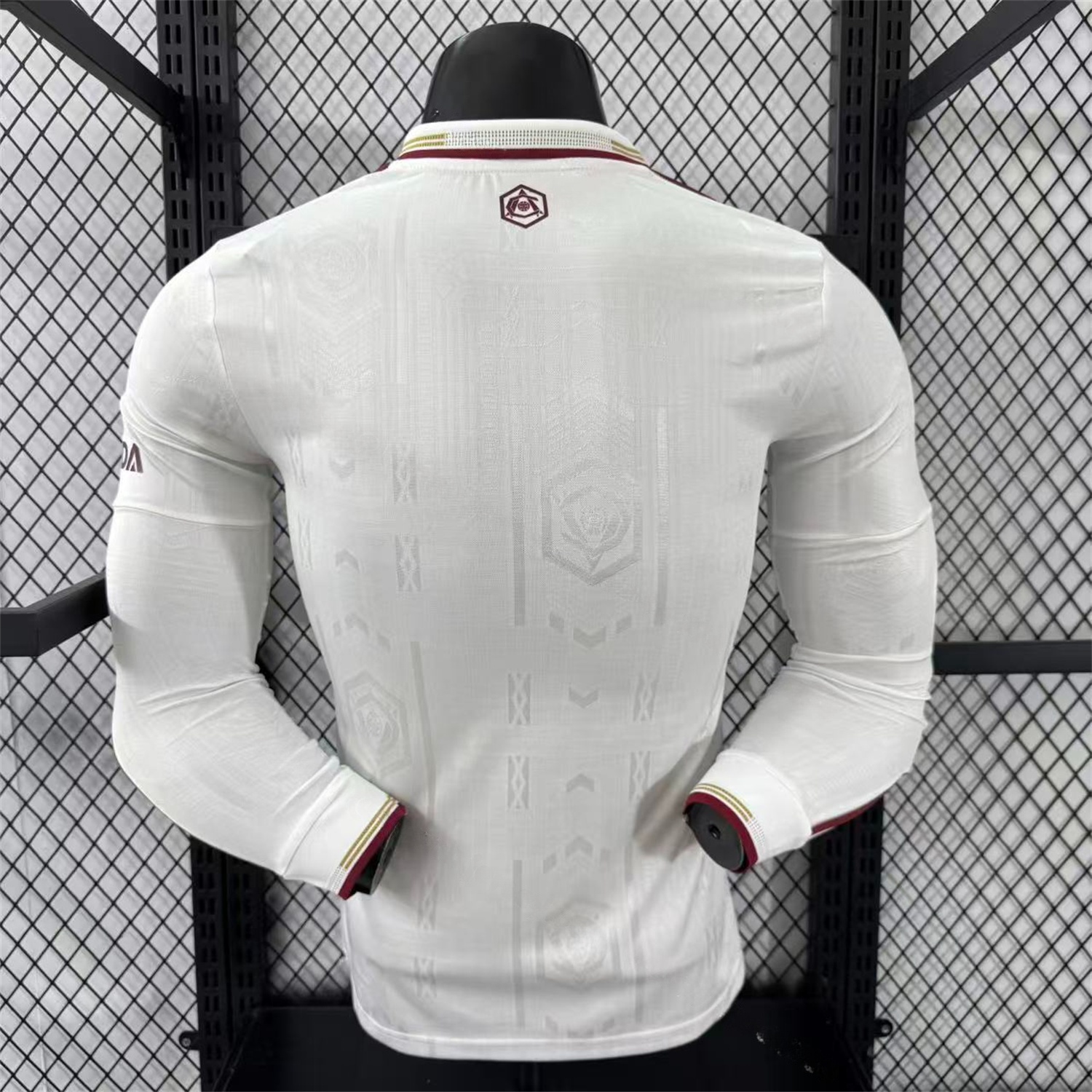 Arsenal 25-26 Third White Long Sleeves Jersey - Player Version - Unitedfutballjersey
