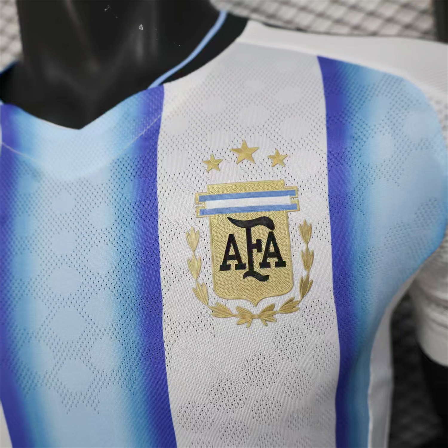 Argentina 25-26 Home Blue White Jersey(Leaked Version) - Player Version - Unitedfutballjersey