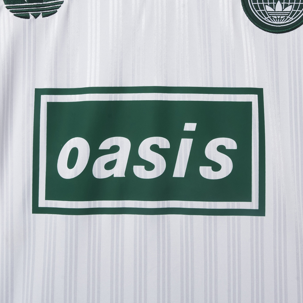 Bohemian 25-26 Oasis Originals Tour Light White Jersey With Number 25 - Fans Version - Unitedfutballjersey