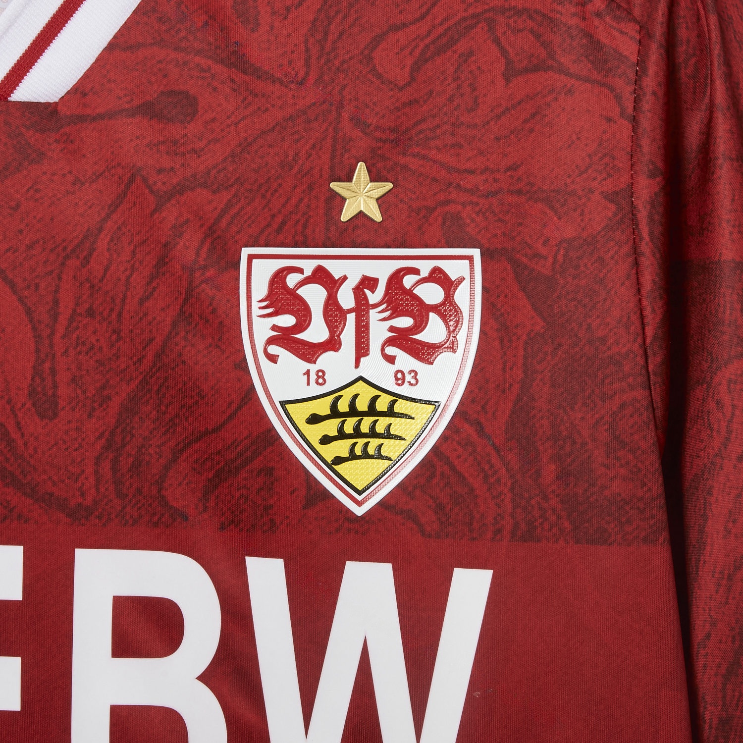 VfB Stuttgart 25-26 Away Red Jersey - Fans Version - Unitedfutballjersey