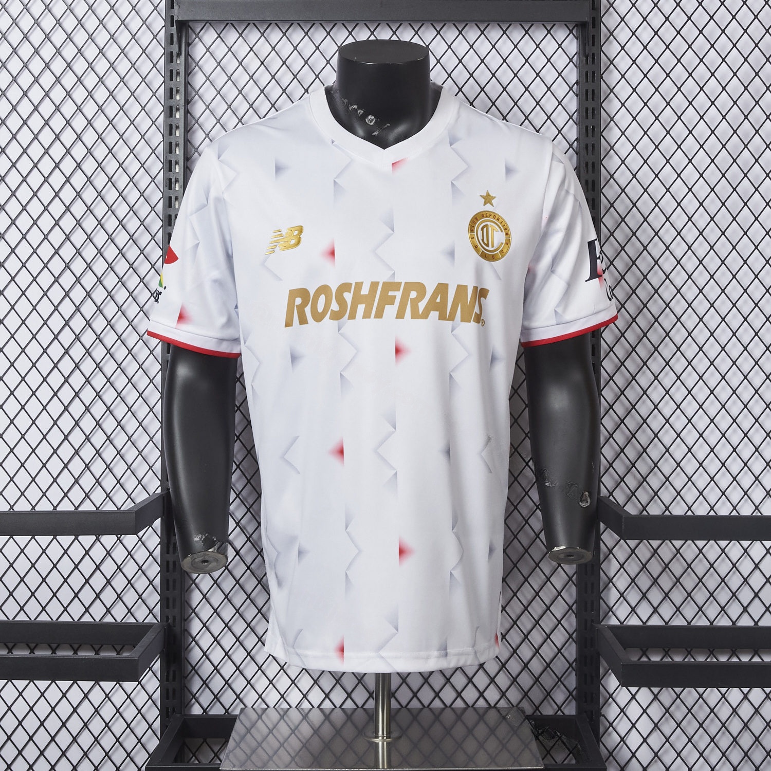 Toluca 25-26 Away White Jersey - Player Version - Unitedfutballjersey