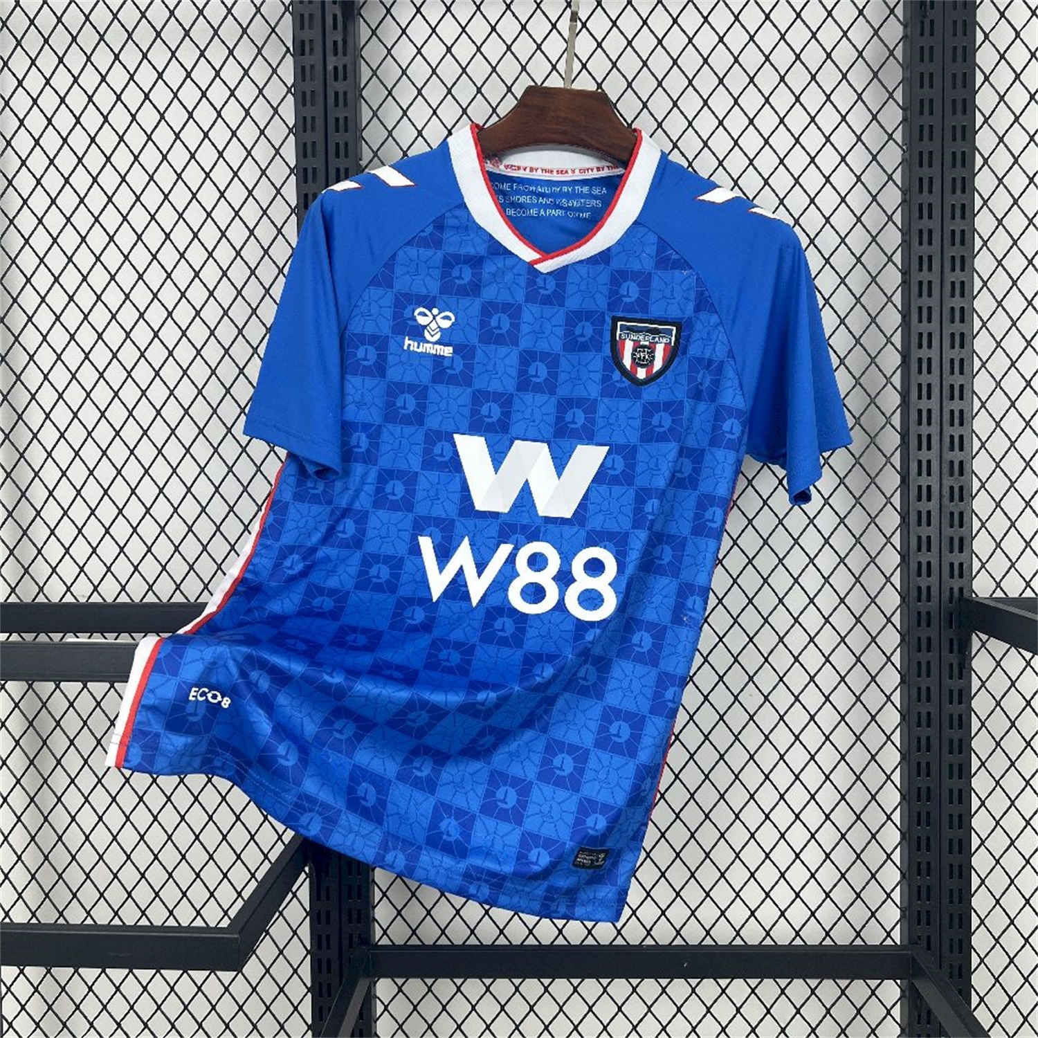Sunderland 25-26 Away Blue Jersey - Fans Version - Unitedfutballjersey