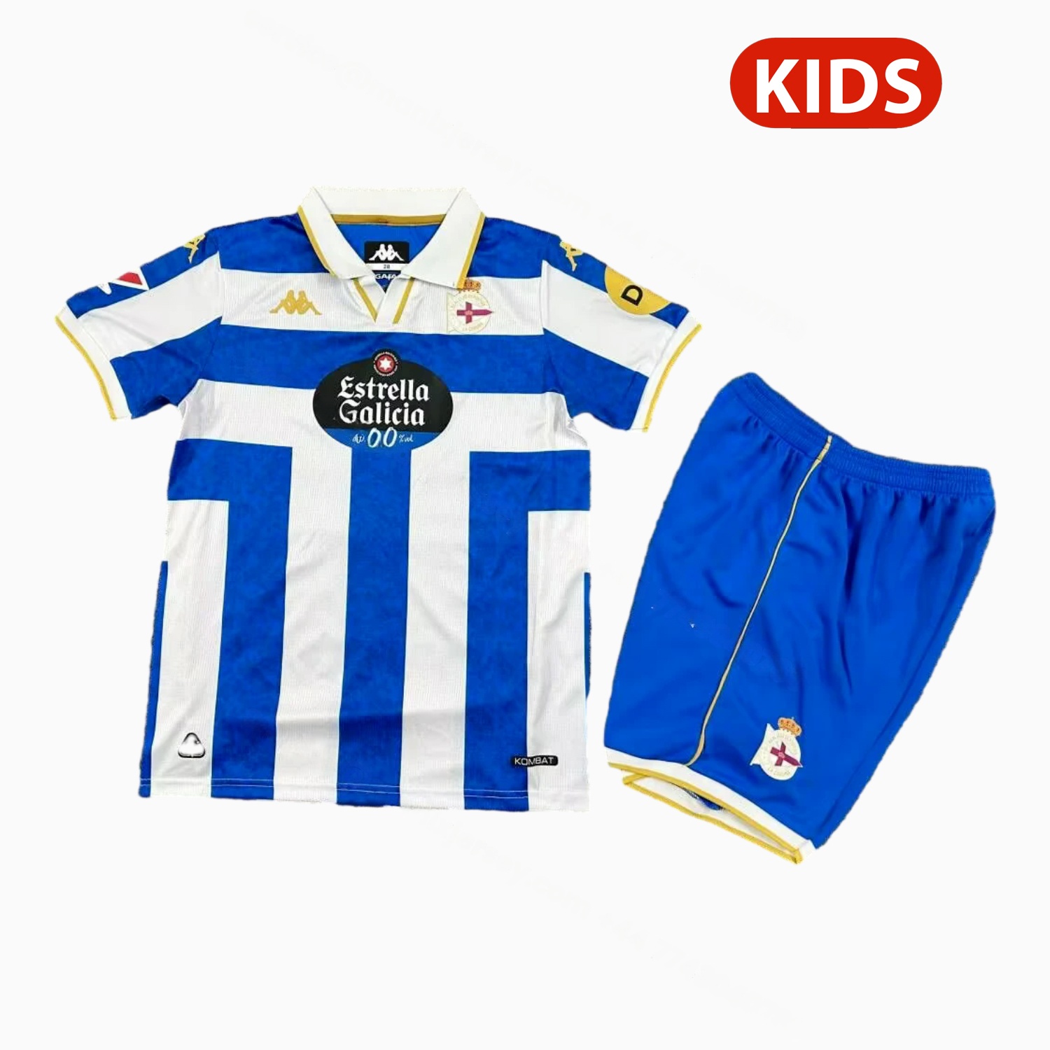 Deportivo de La Coruña 25-26 Home Kids Kit - Unitedfutballjersey