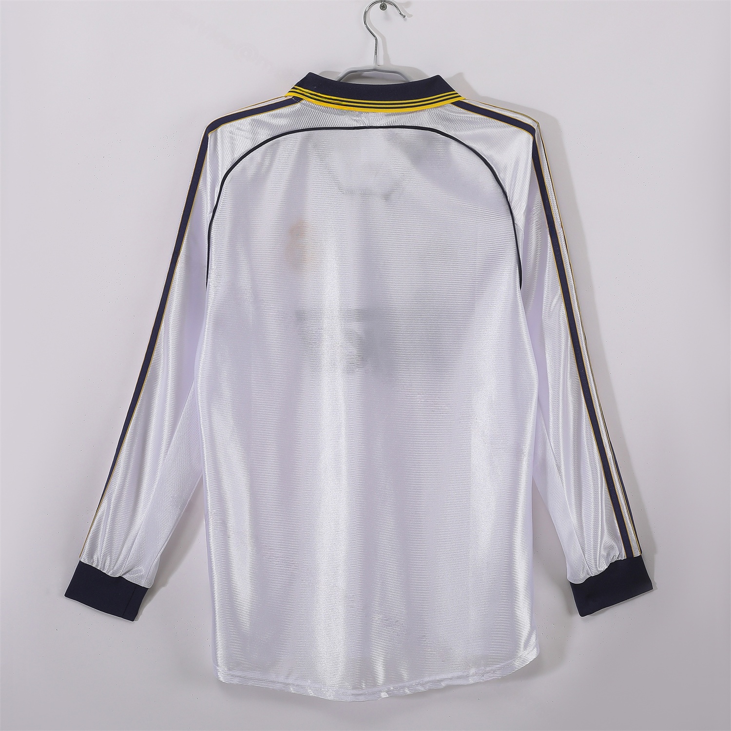 Retro Real Madrid 1998-00 Home Long Sleeves Jersey - Unitedfutballjersey