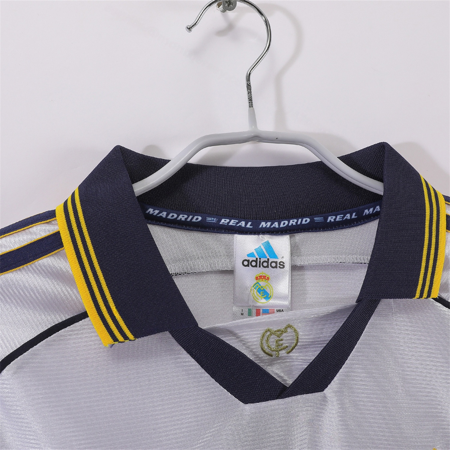 Retro Real Madrid 1998-00 Home Long Sleeves Jersey - Unitedfutballjersey