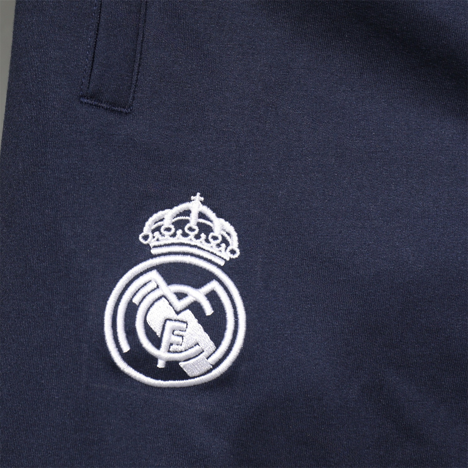Real Madrid 25-26 Pure Color Training Hoodie Set - Deep Blue Hoodie and Deep Blue Pants - Unitedfutballjersey