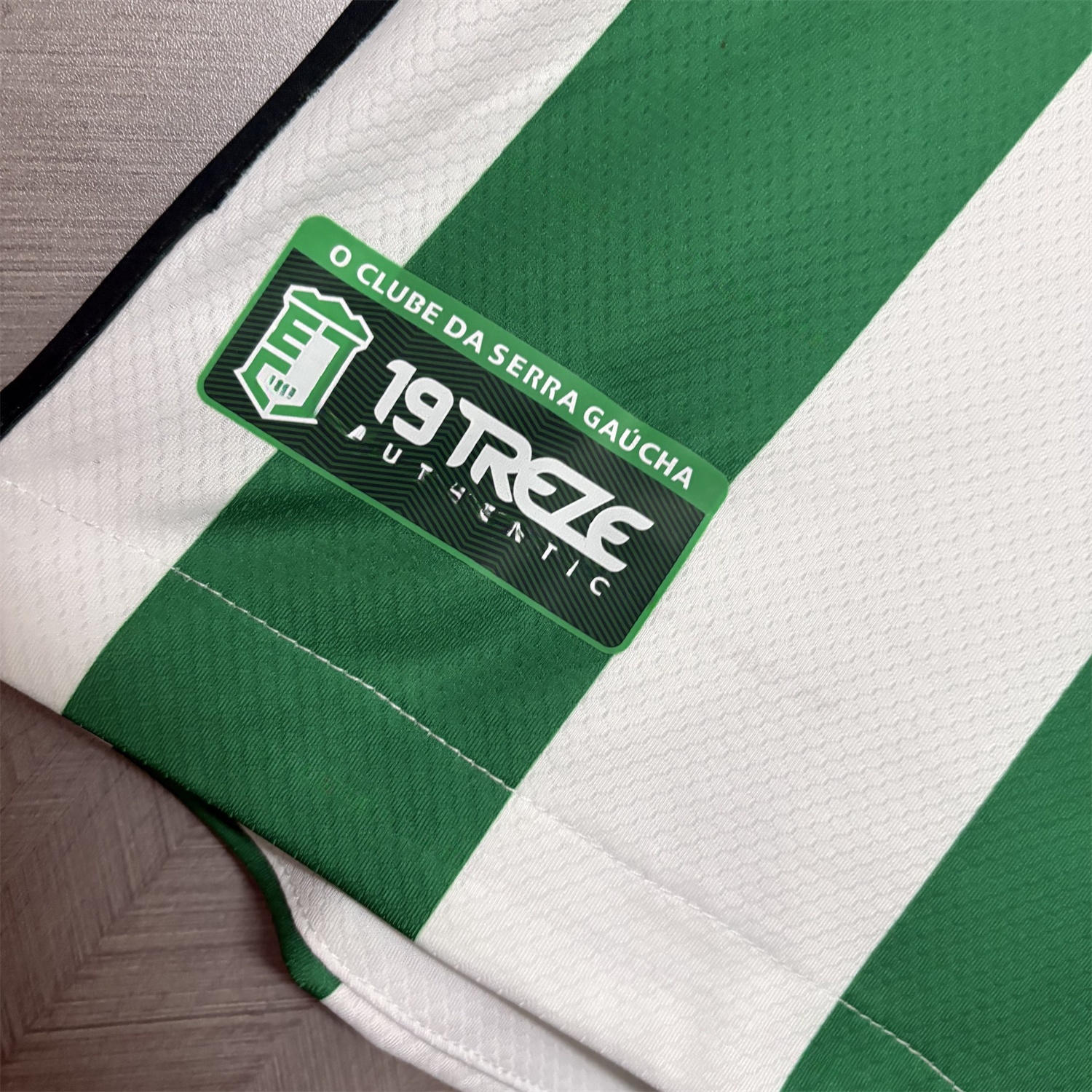 EC Juventude 25-26 Home Unsponsored Green And White Jersey - Fans Version - Unitedfutballjersey