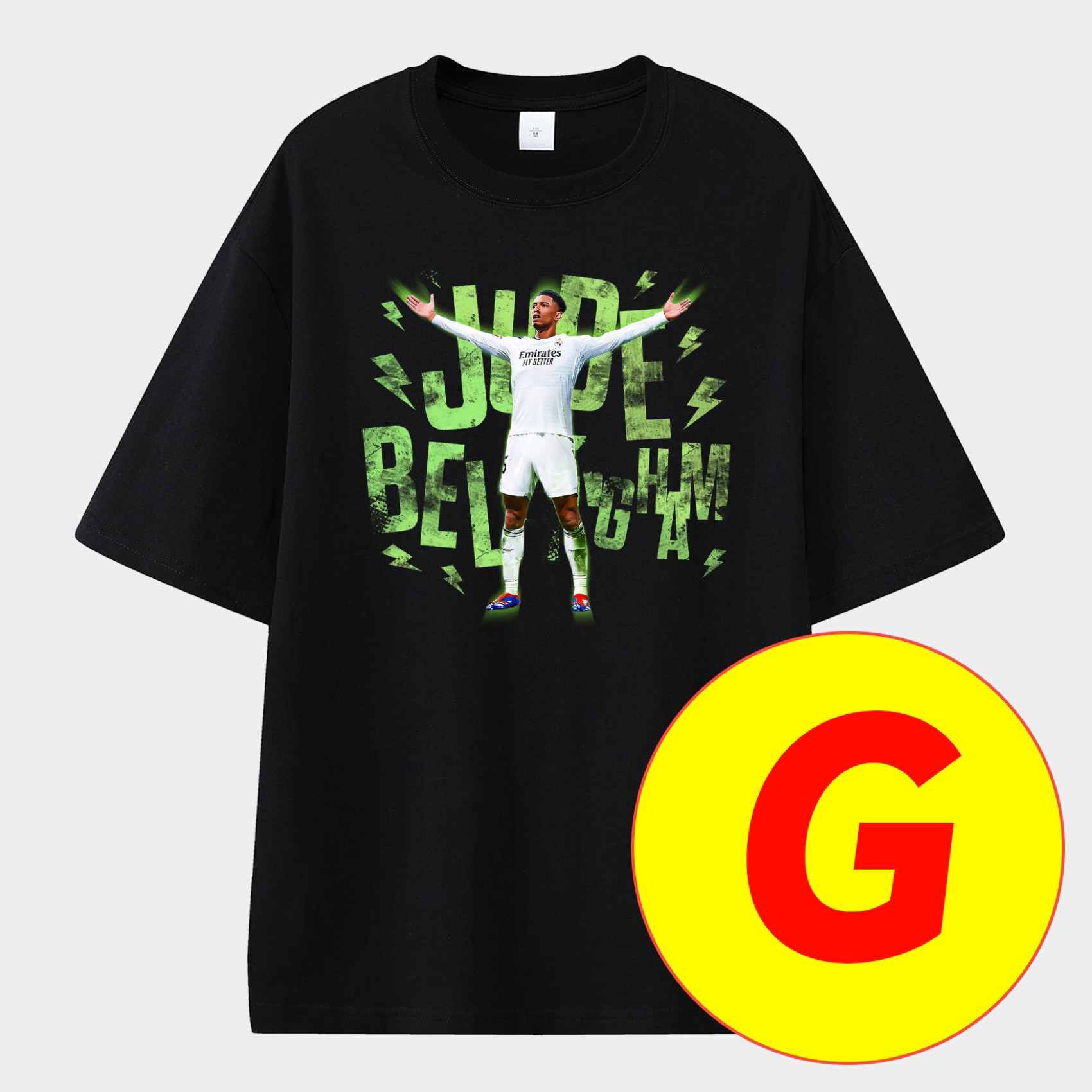 Bellingham Real Madrid England 24-25 25-26 Unisex Pure Cotton T-shirt - Unitedfutballjersey