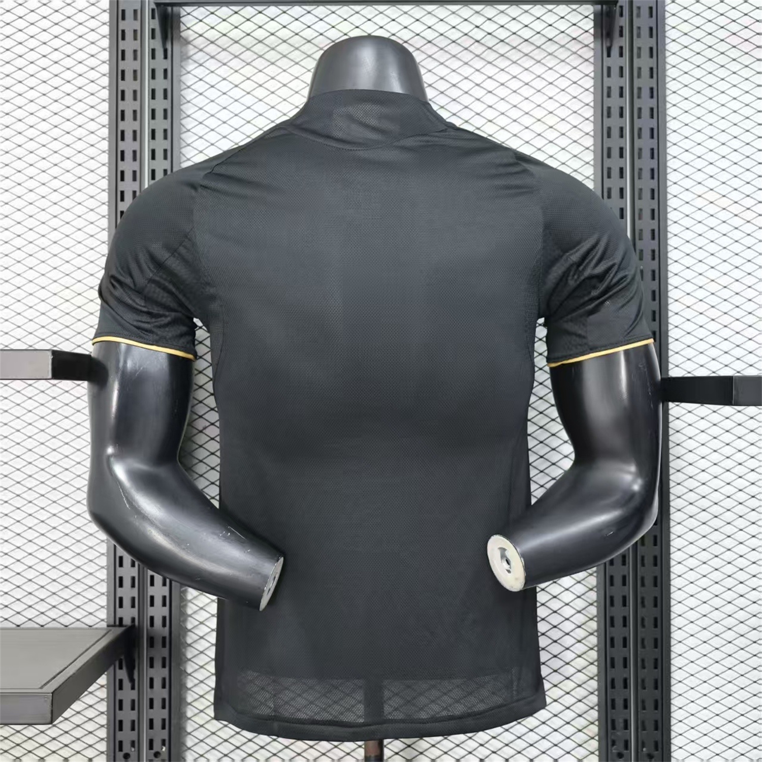 Fulham 25-26 Third Black Jersey - Player Version - Unitedfutballjersey